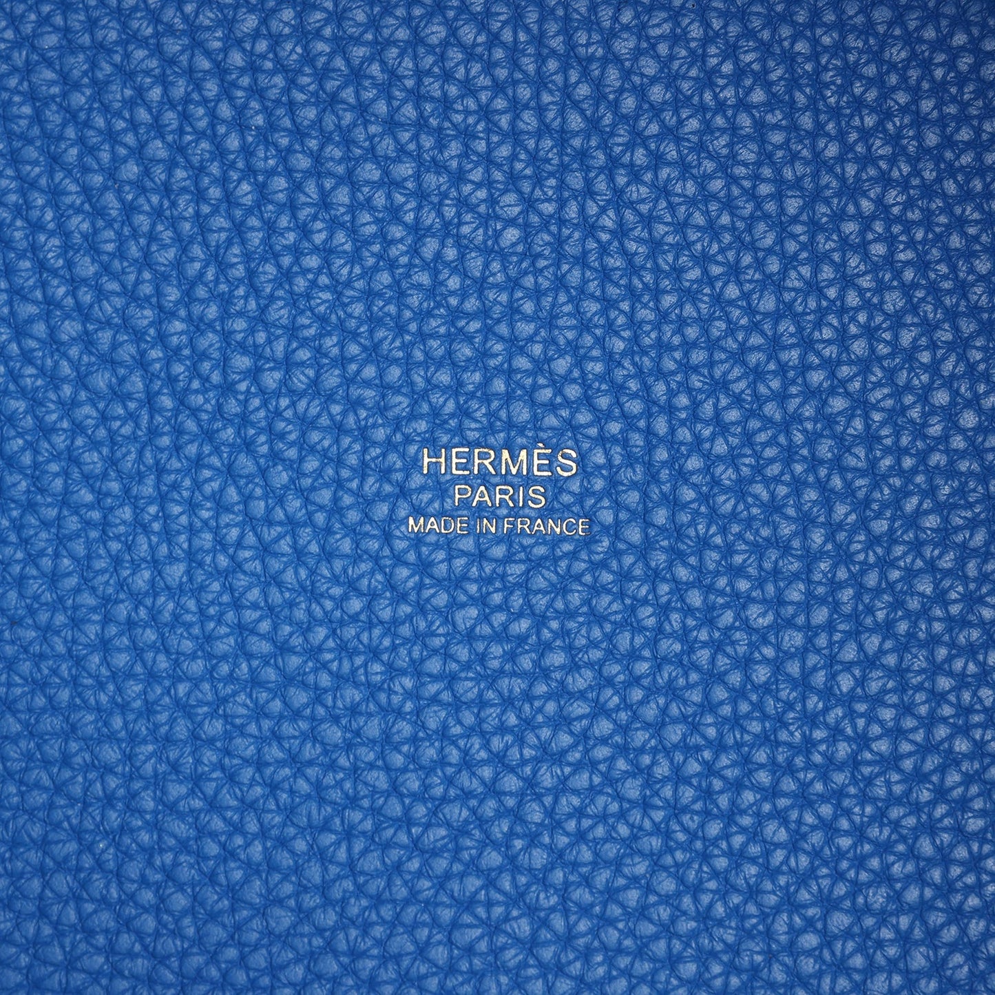 Hermes Picotin Lock 18 Bleu Royal Clemence Gold Hardware