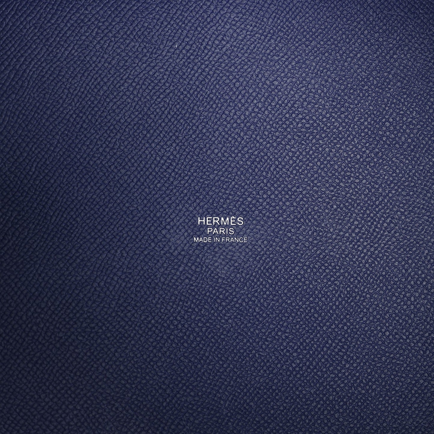 Hermes Picotin Lock 22 Tressage De Cuir Bleu Encre, Brique and Black Epsom Palladium Hardware