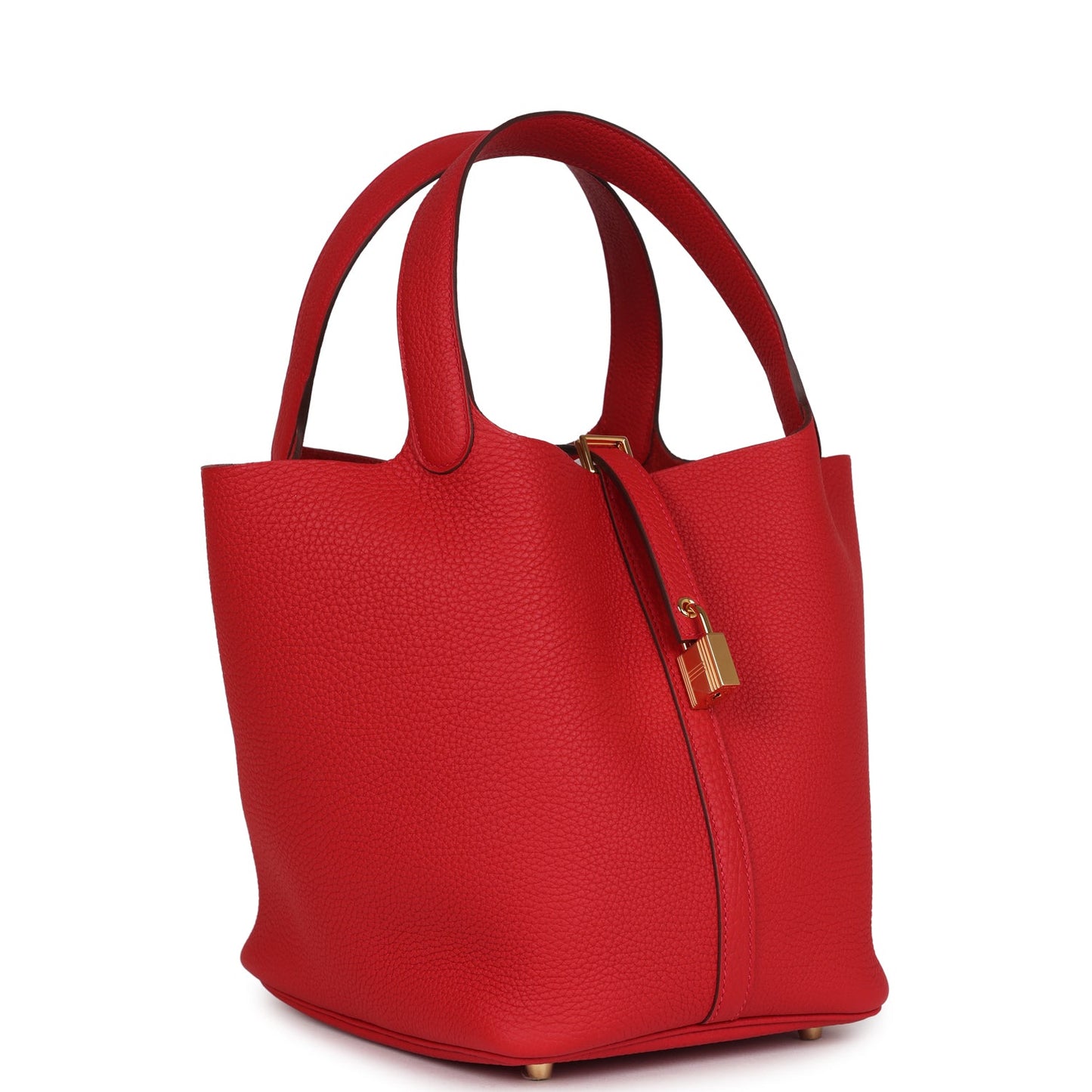 Hermes Picotin Lock 22 Vermillion Maurice Gold Hardware
