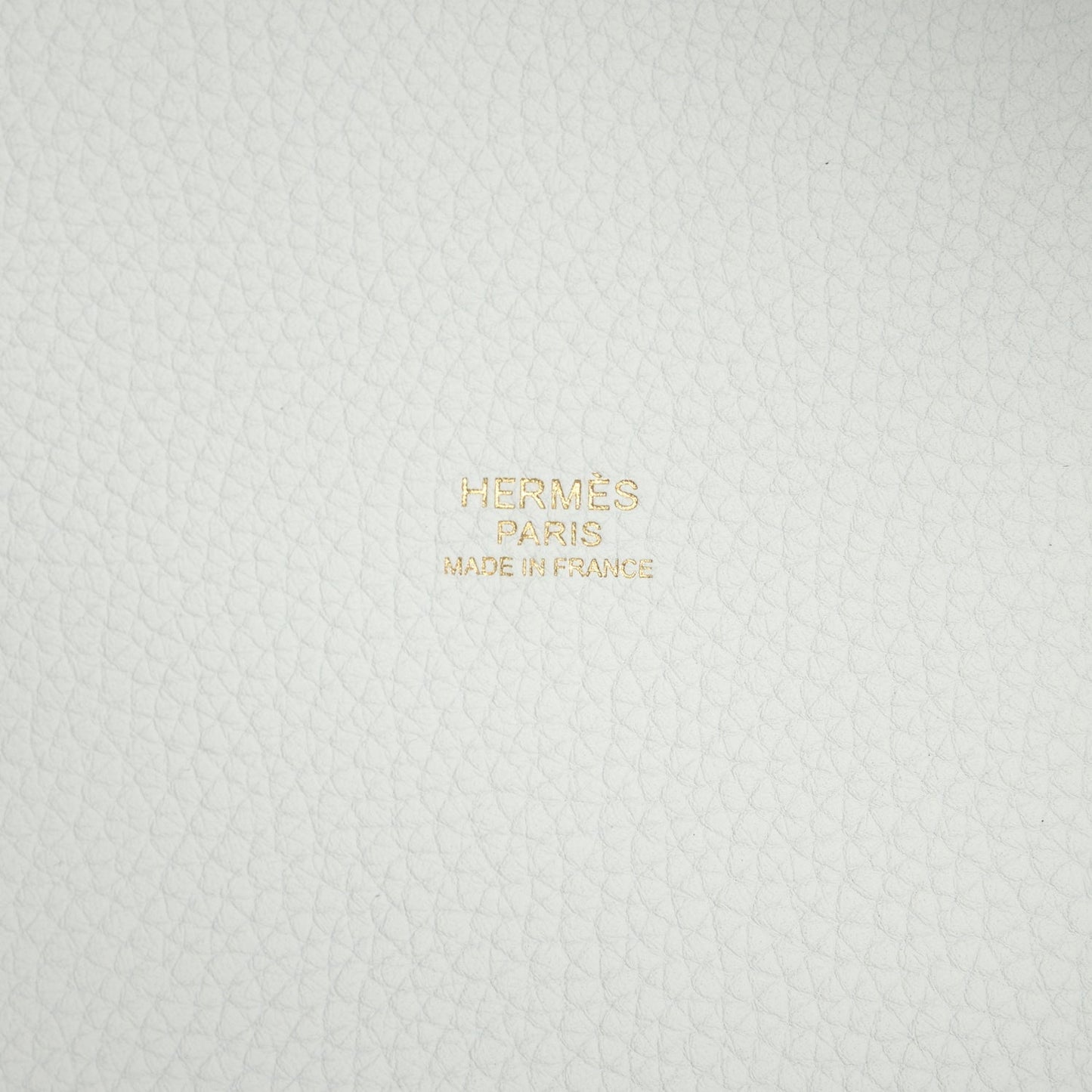 Hermes Picotin Lock 18 New White Clemence Gold Hardware