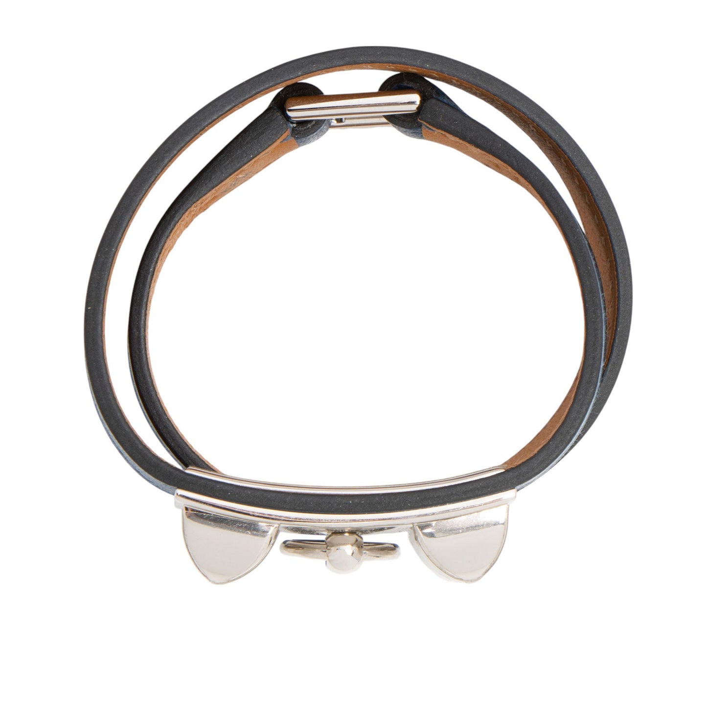 Hermes Box Calfskin Rivale Double Tour Bracelet