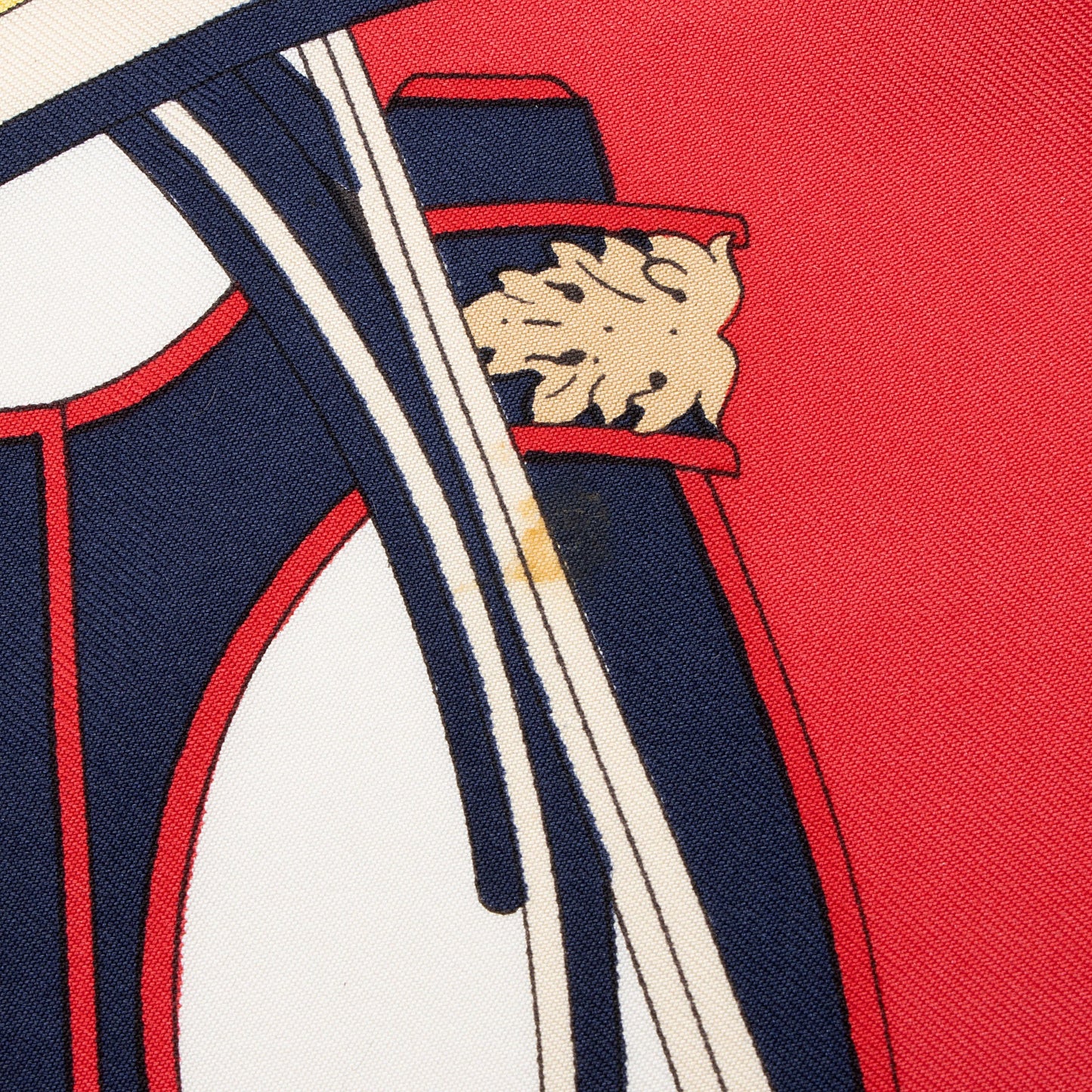Hermes Silk Washington's Carriage 90cm Scarf