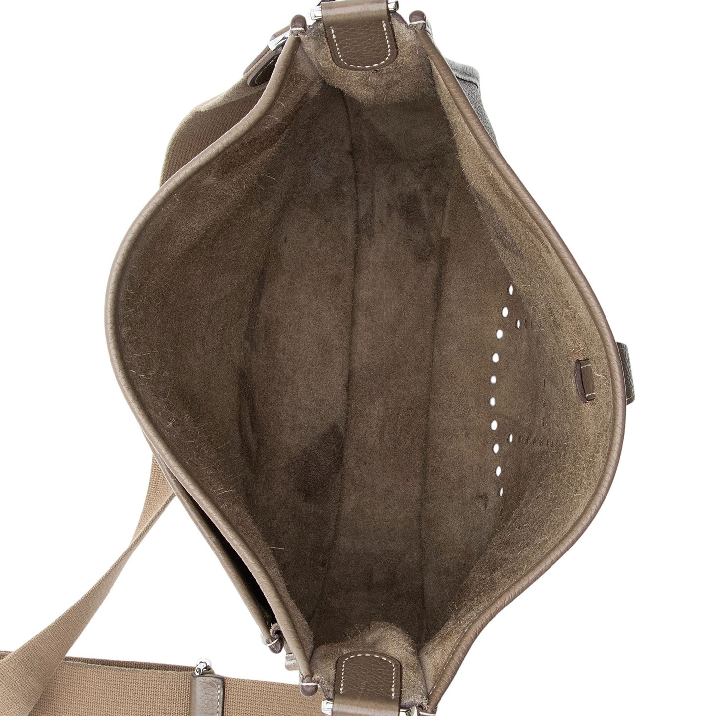 Hermes Taurillon Clemence Evelyne III PM Shoulder Bag