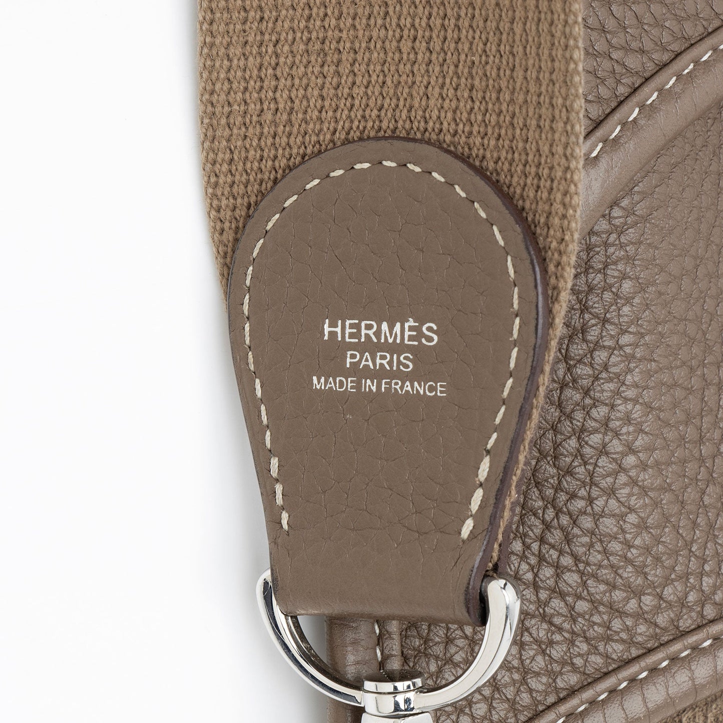 Hermes Taurillon Clemence Evelyne III PM Shoulder Bag