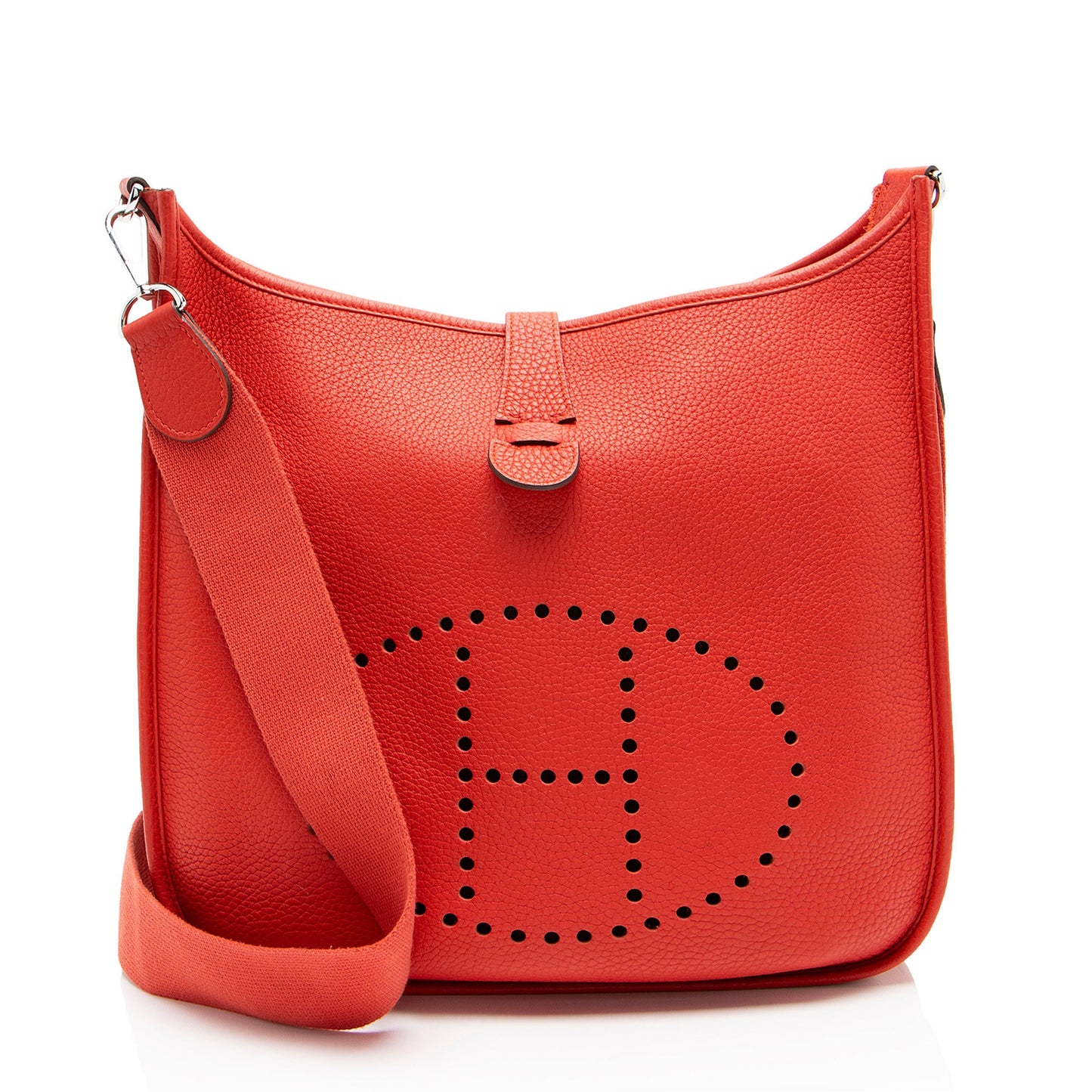 Hermes Taurillon Clemence Evelyne III PM Shoulder Bag