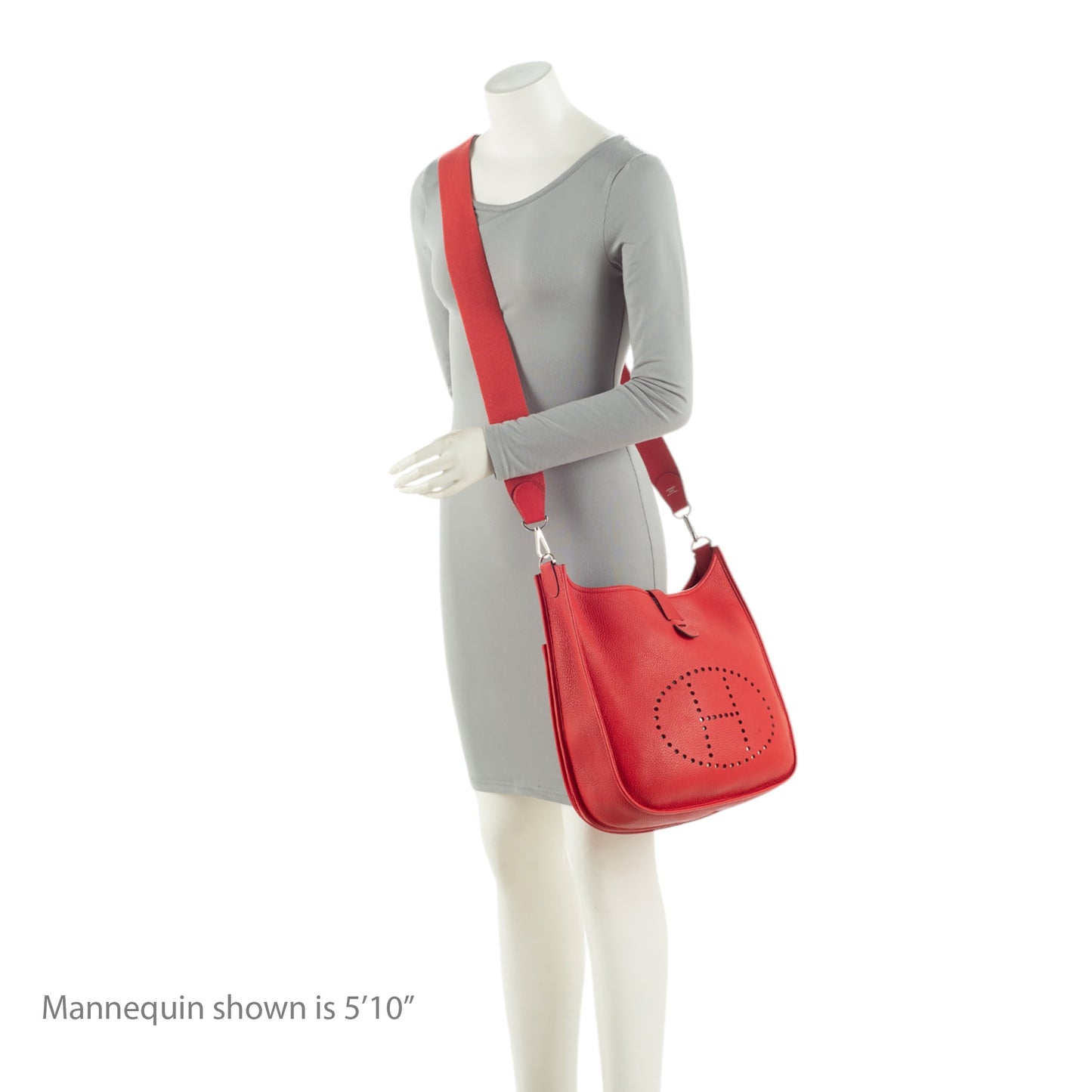 Hermes Taurillon Clemence Evelyne III PM Shoulder Bag