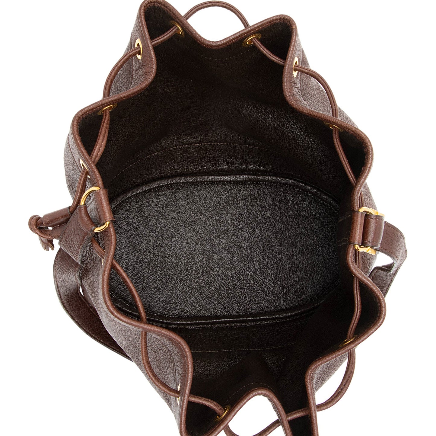 Hermes Vintage Evergrain Market 28 Drawstring Bag