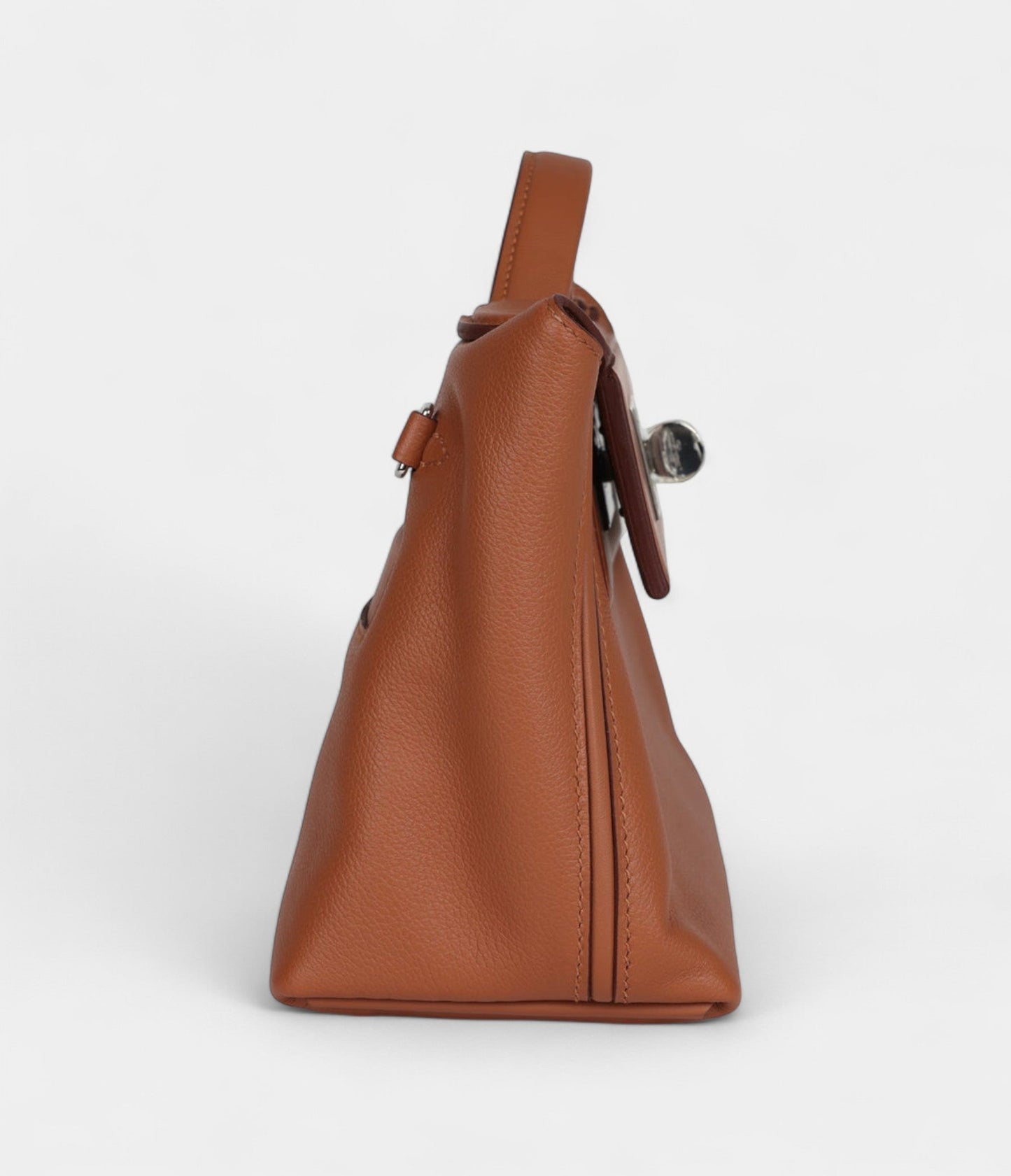 Hermes 24/24 Handmade Gold Evercolor and Swift Palladium Hardware