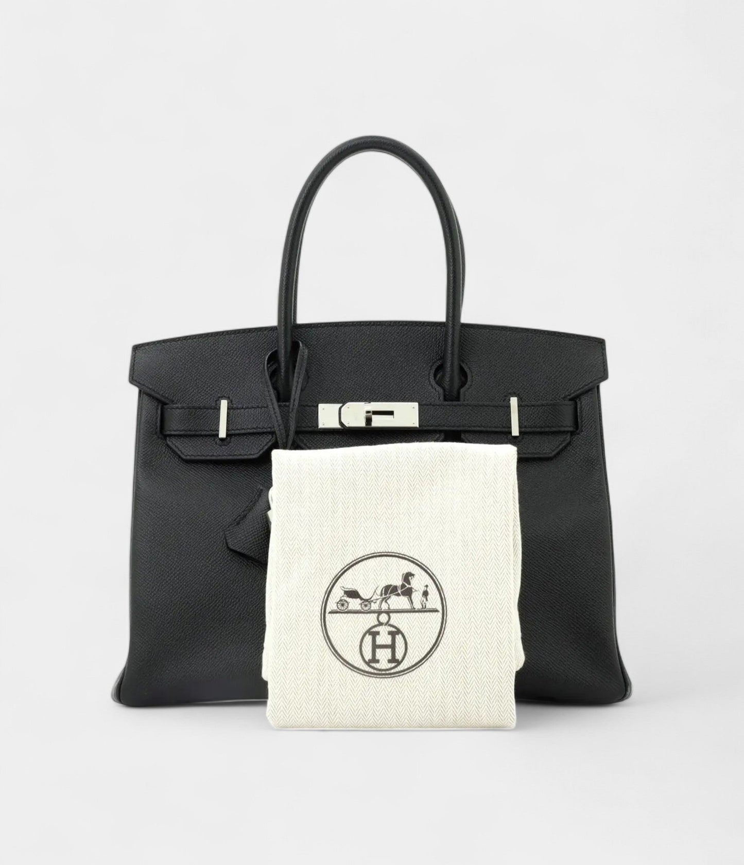 Hermes Birkin 30 leather Handbag