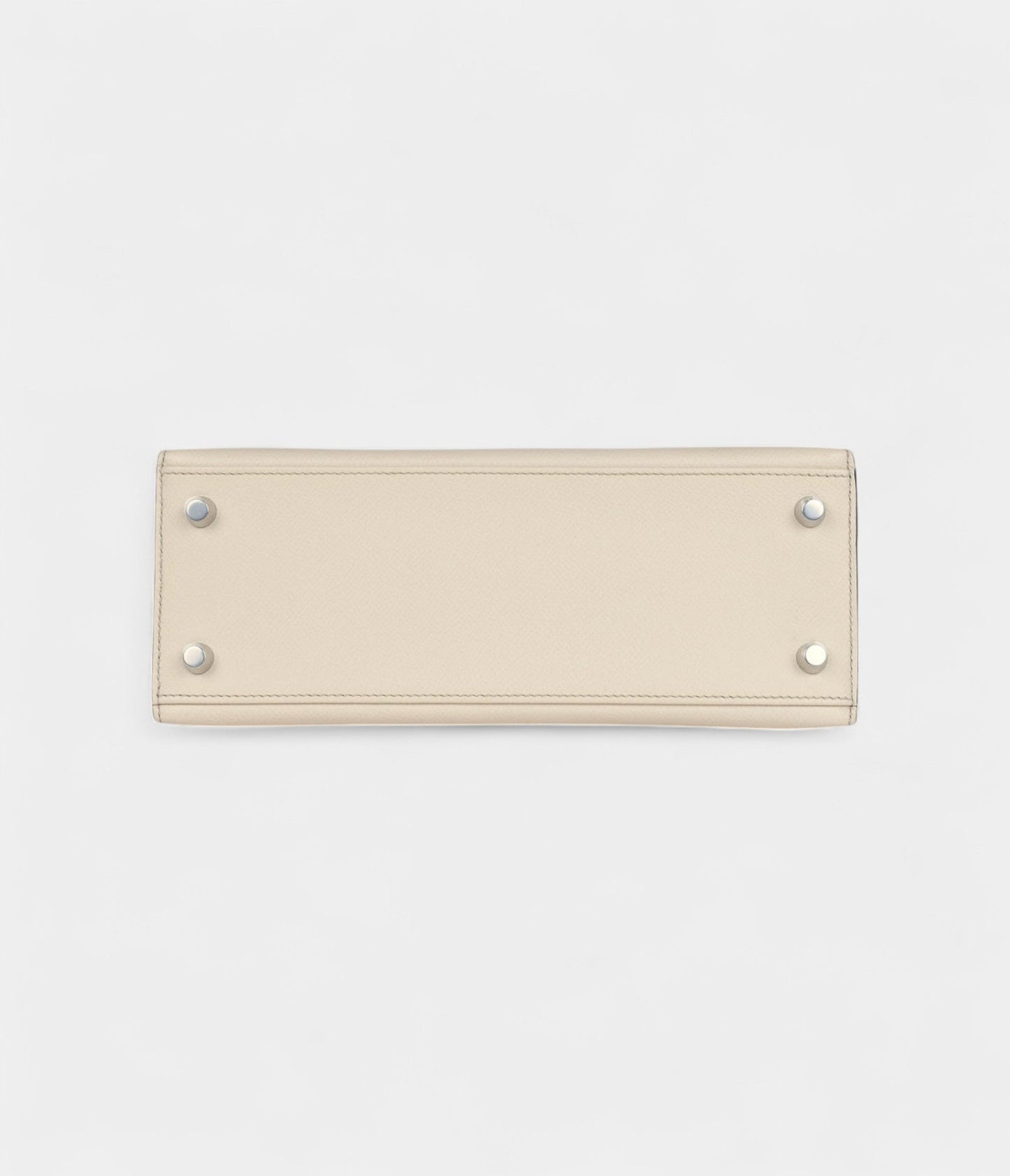 Hermes Kelly 25 Craie and Trench Epsom Brushed Palladium Hardware