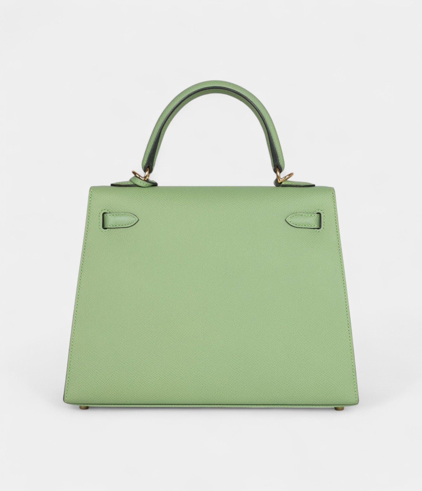 Hermes Kelly 25 Green Criquet Epsom Gold Hardware