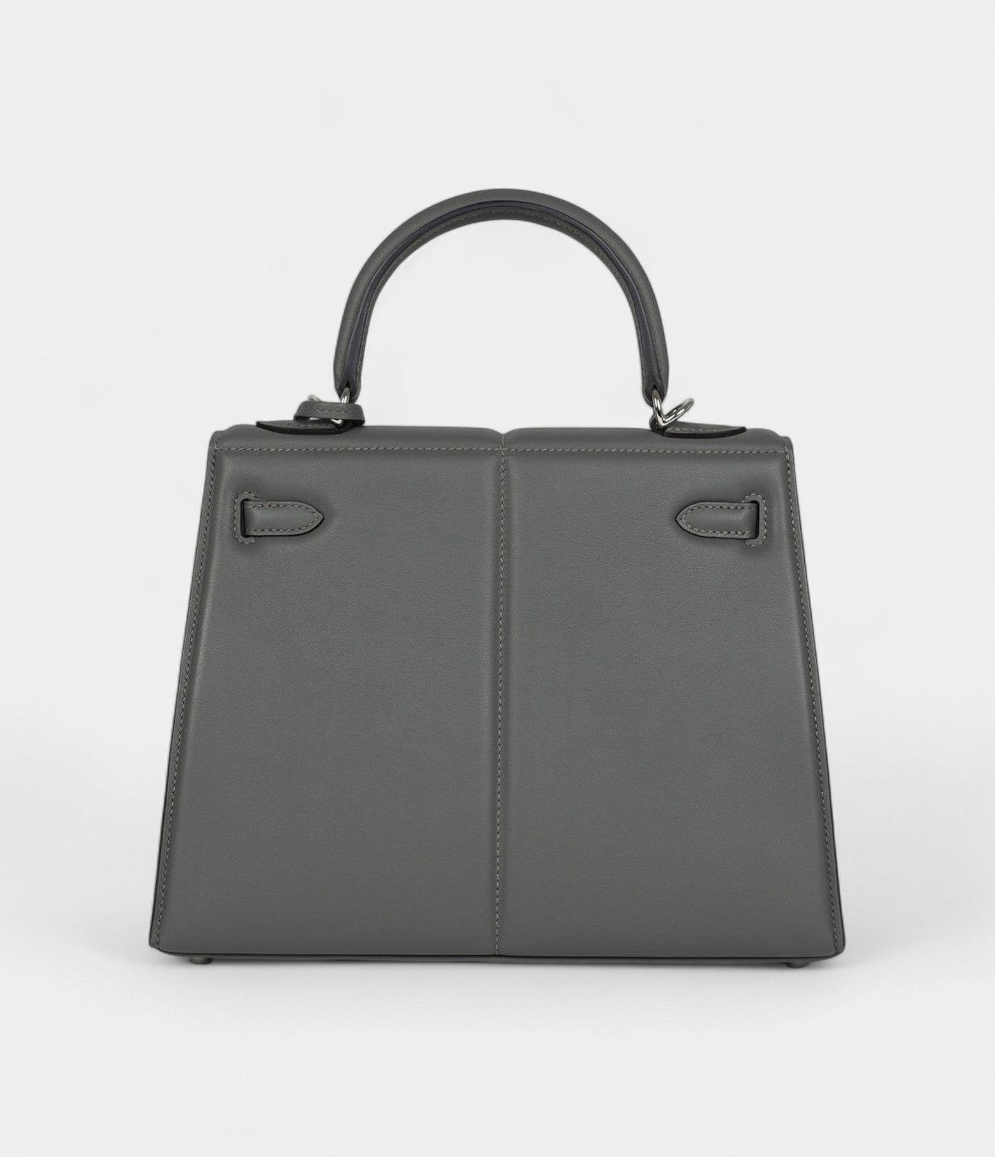 Hermes Kelly 25 Gris Meyer Swift Palladium Hardware