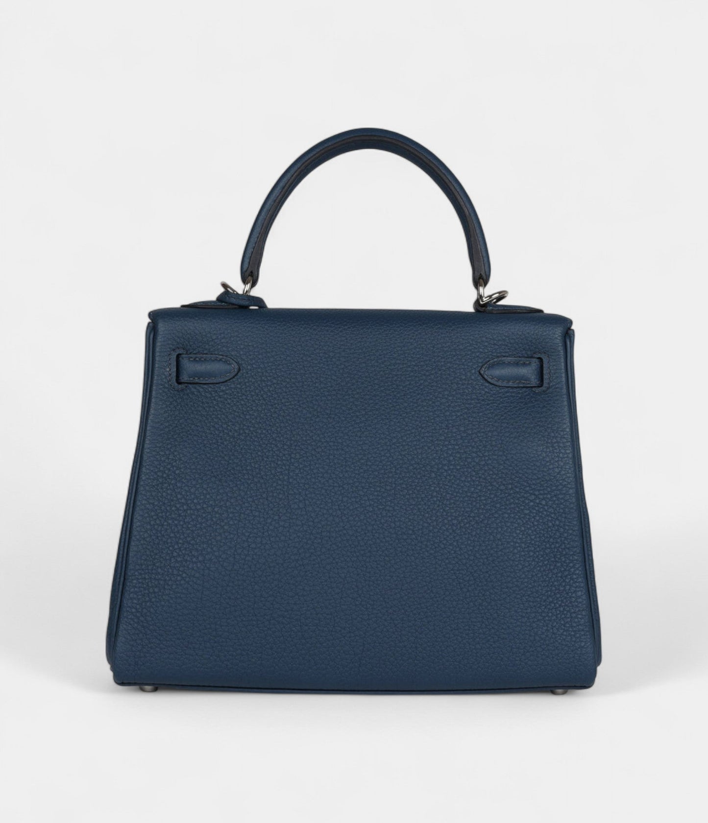 Hermes Kelly 25 Prussian Blue Togo Palladium Hardware