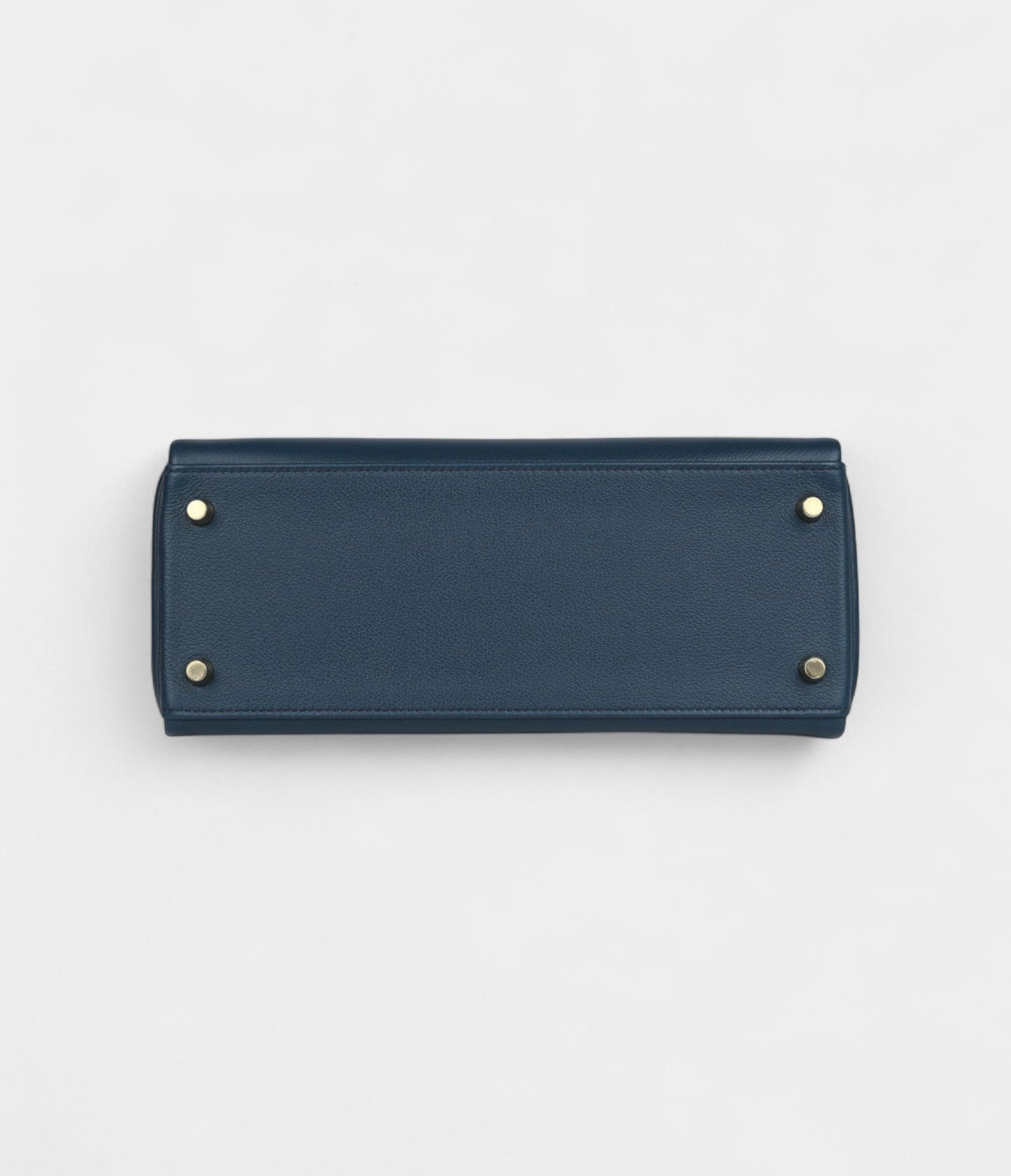 Hermes Kelly 28 Deep Bleu Evercolor Gold Hardware