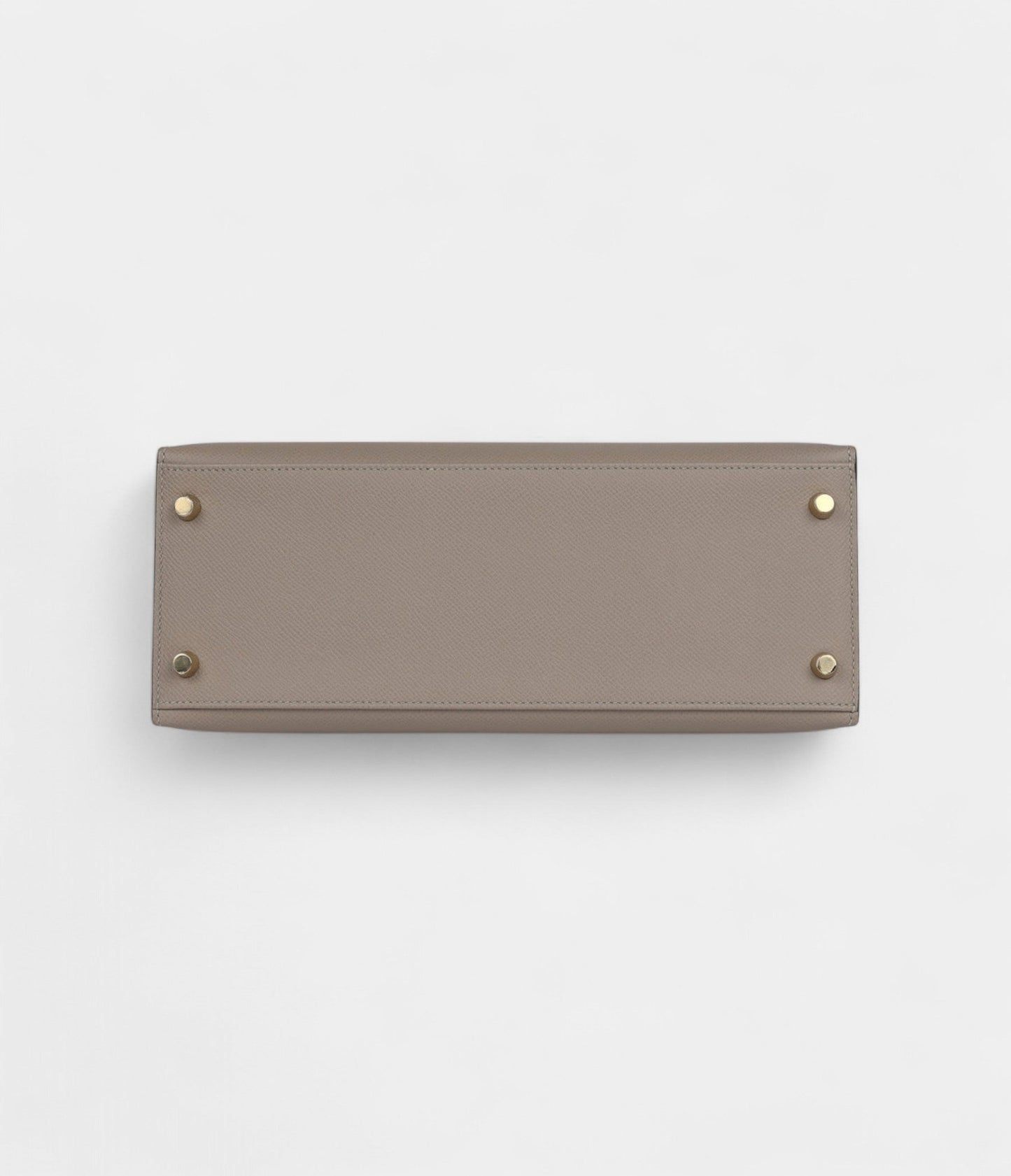 Hermes Kelly 28 Gris Asphalte Verso Epsom Brushed Gold Hardware