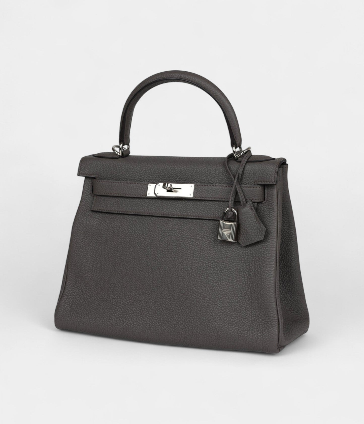 Hermes Kelly 28 Tin Togo Palladium Hardware
