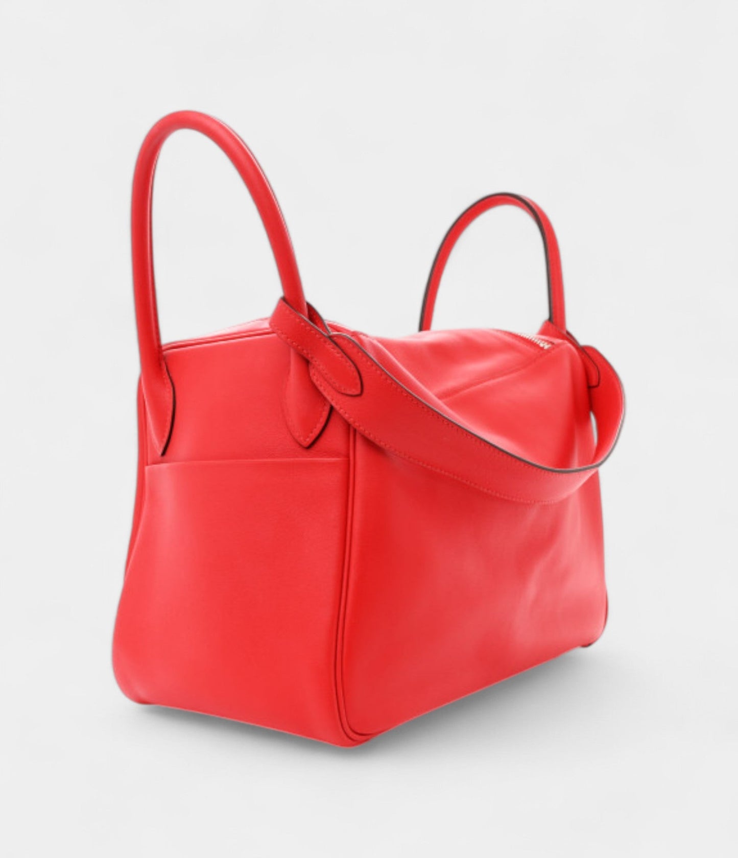 Hermes Swift Lindy 30 Rouge De Coeur Rouge Piment