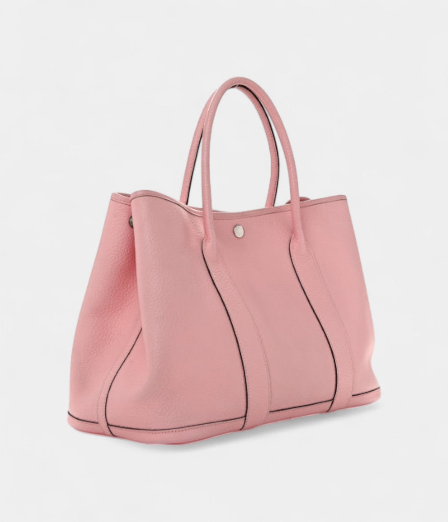 Hermes Vache Country Garden Party Tote 36 MM Rose Sakura