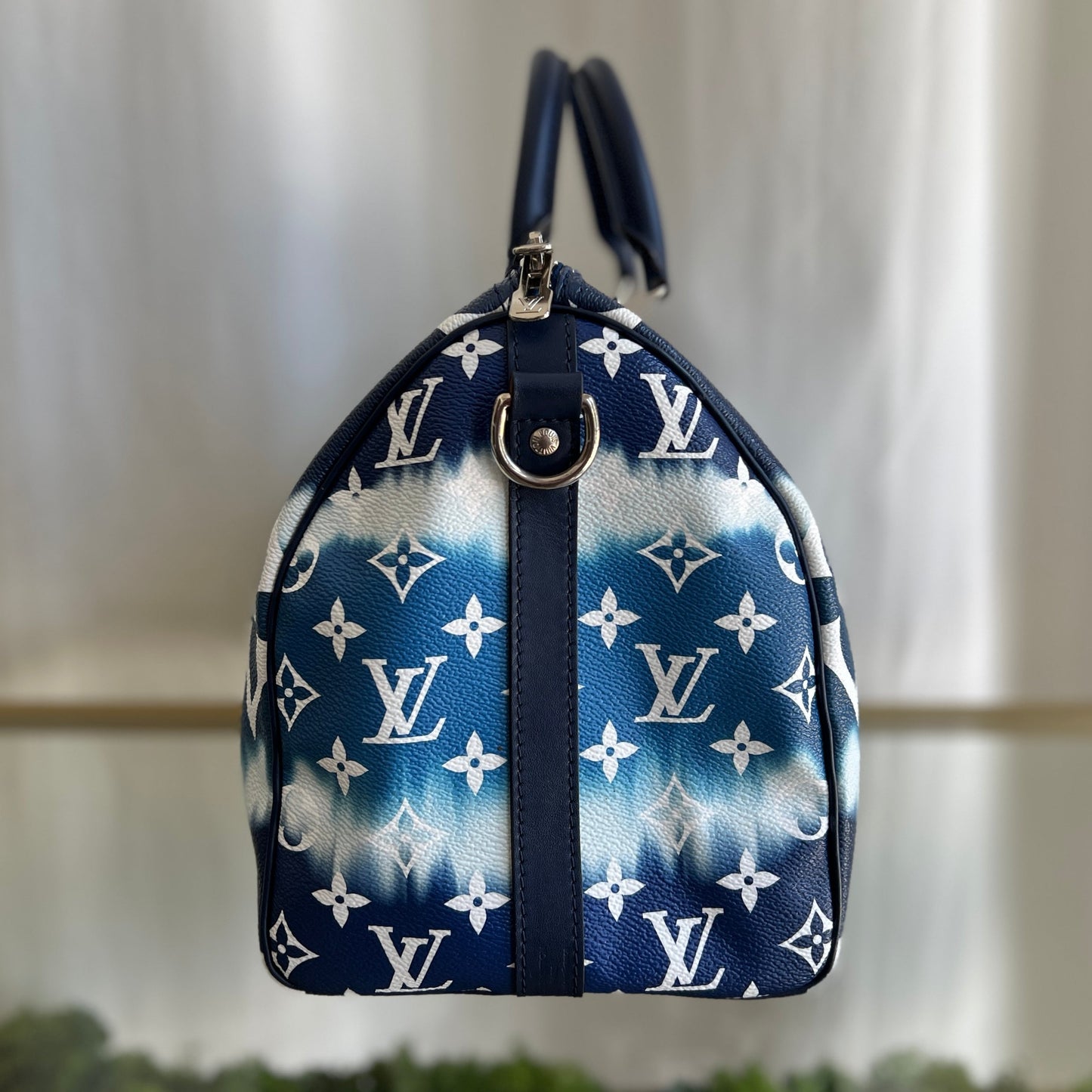 LOUIS VUITTON Blue Escale Bandoulière Speedy 30