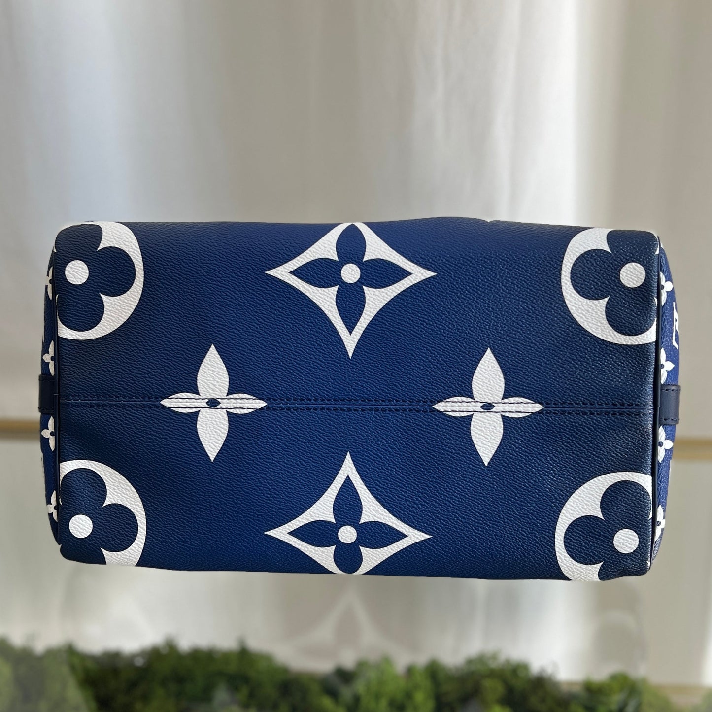LOUIS VUITTON Blue Escale Bandoulière Speedy 30