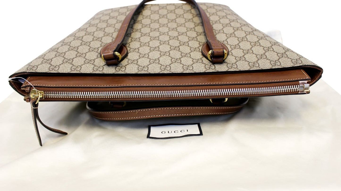 GUCCI GG Supreme Medium Tote Shoulder Bag 415721