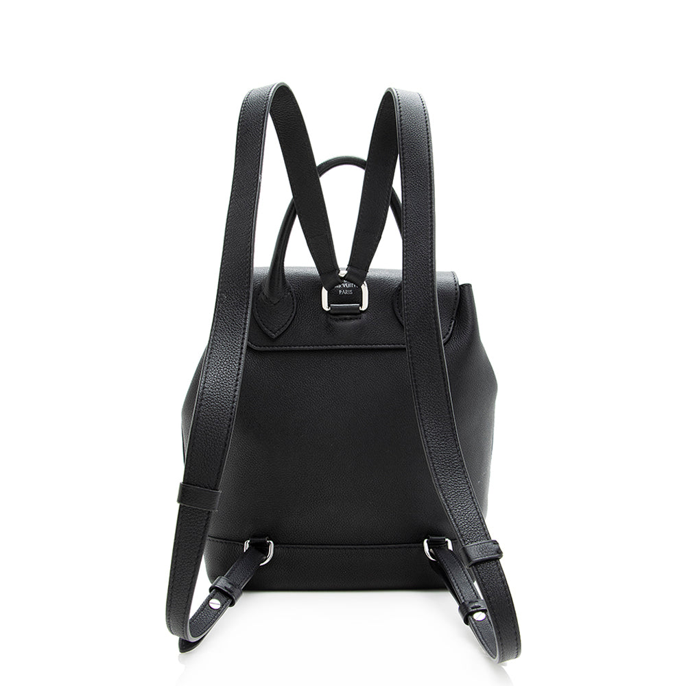 Louis Vuitton Calfskin Lockme Backpack (SHF-19582)