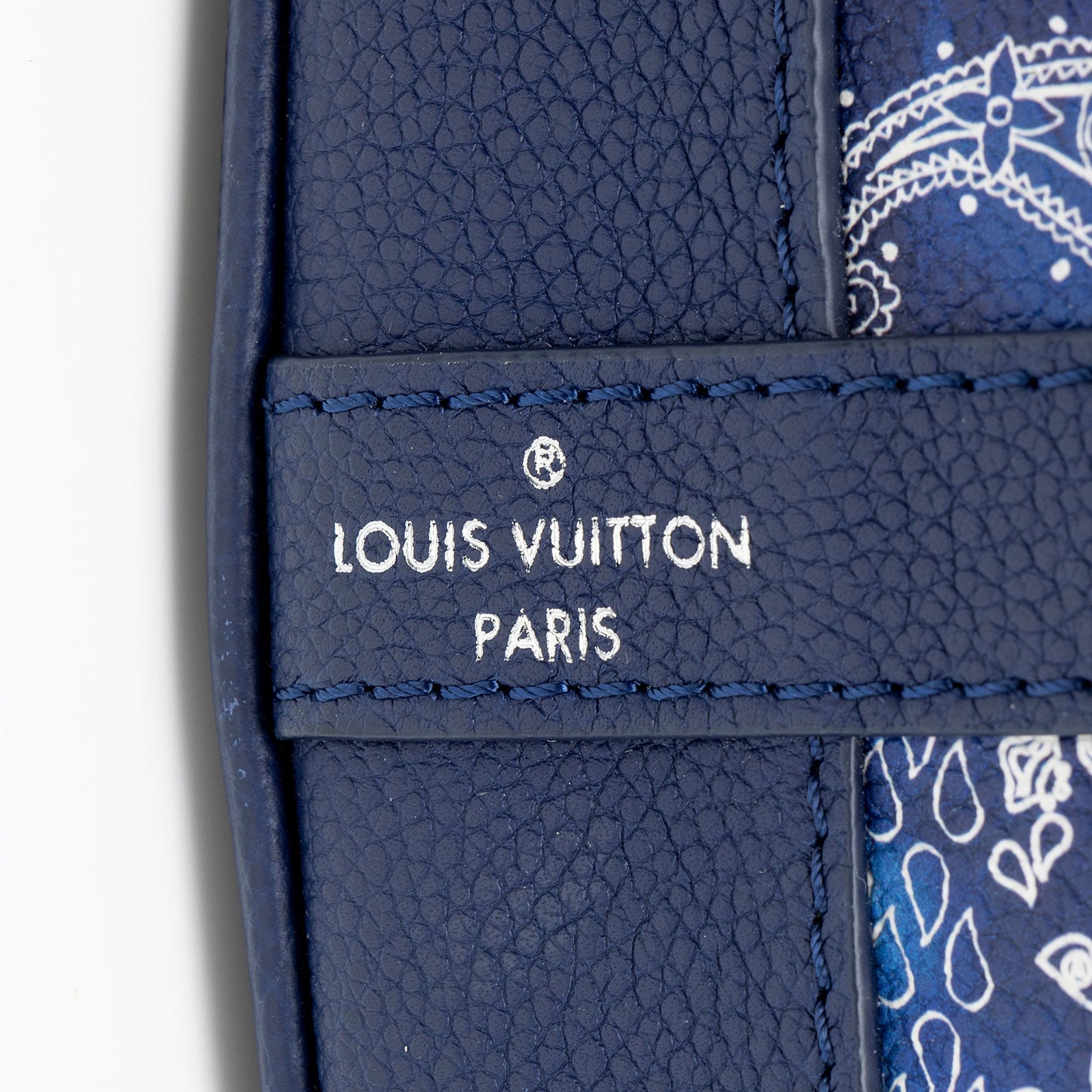 Louis Vuitton Limited Edition Bandana Leather Randonnee PM Backpack