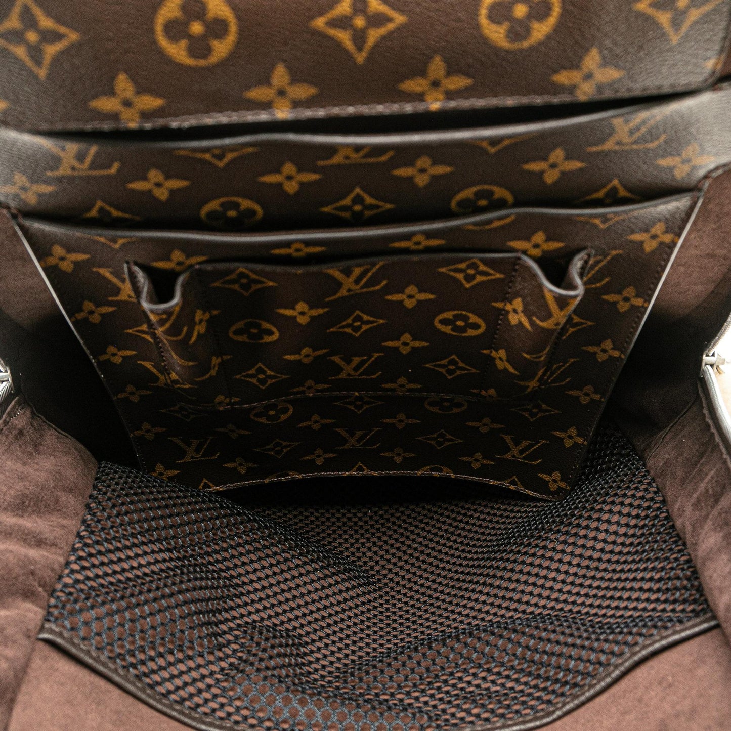 Louis Vuitton Marc Newson Monogram Shearling Backpack
