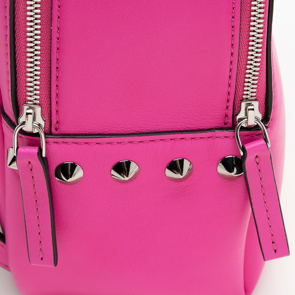 MCM Calfskin Duchess Polke Studs Mini Backpack (SHF-16226)