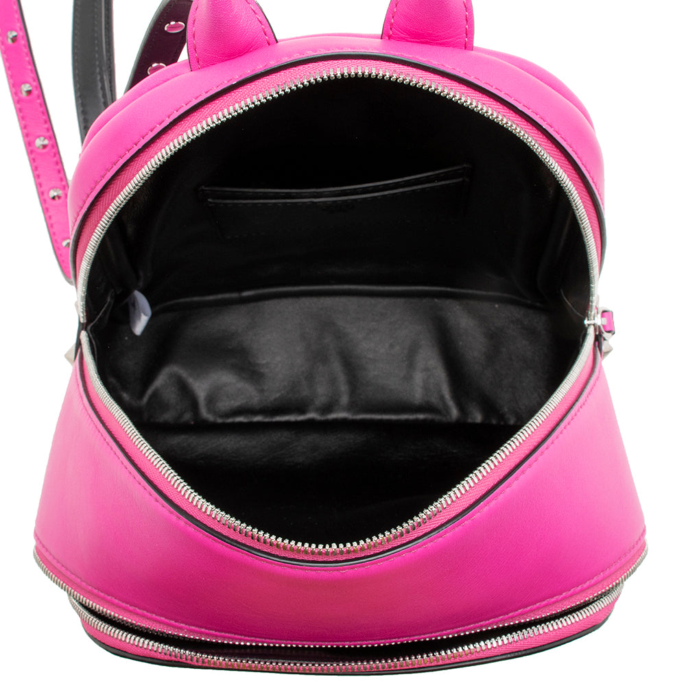 MCM Calfskin Duchess Polke Studs Mini Backpack (SHF-17386)