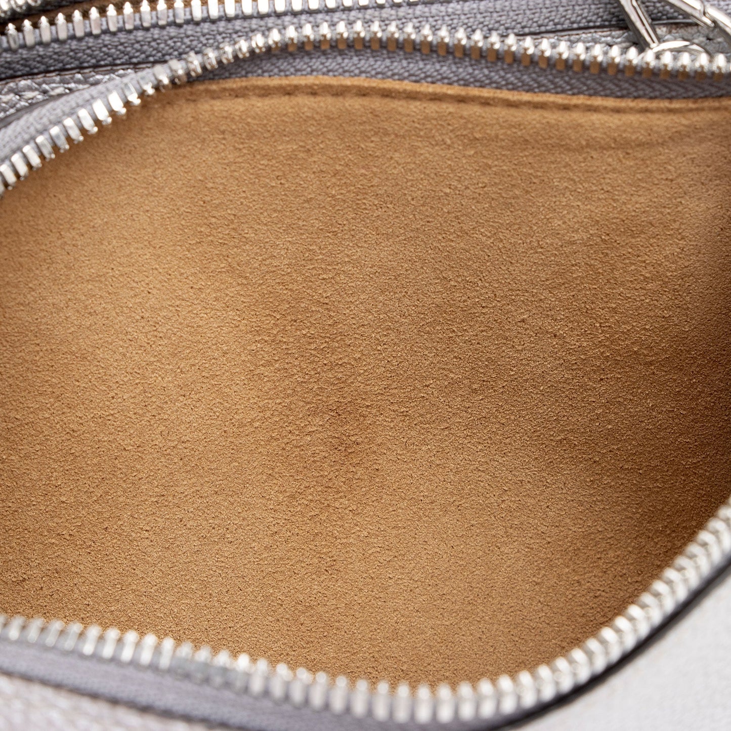 MCM Metallic Grained Calfskin Milla Crossbody (SHF-gFwHev)