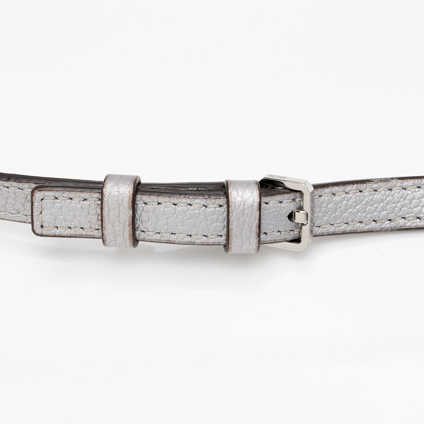 MCM Metallic Grained Calfskin Milla Crossbody (SHF-gFwHev)