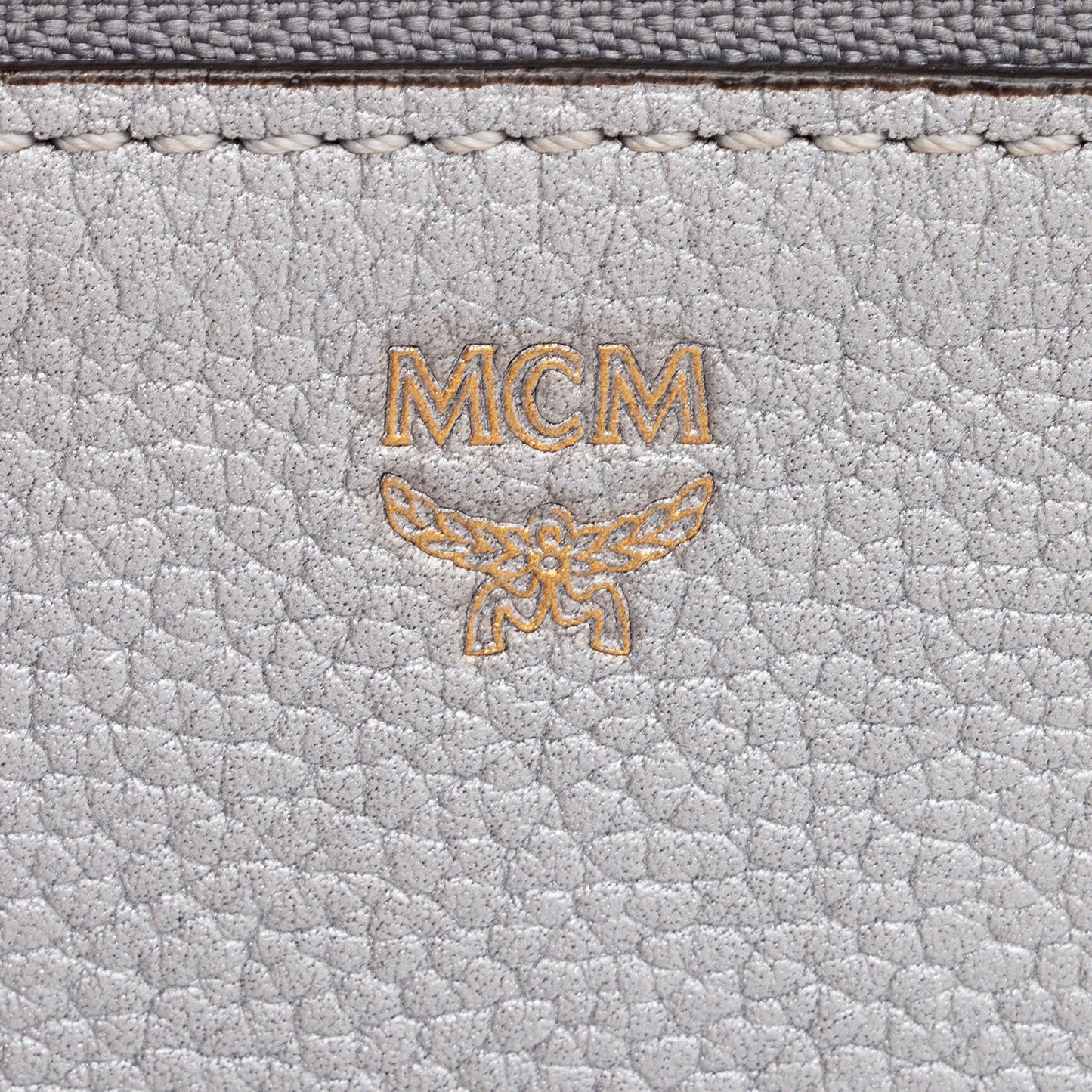 MCM Metallic Grained Calfskin Milla Crossbody (SHF-gFwHev)