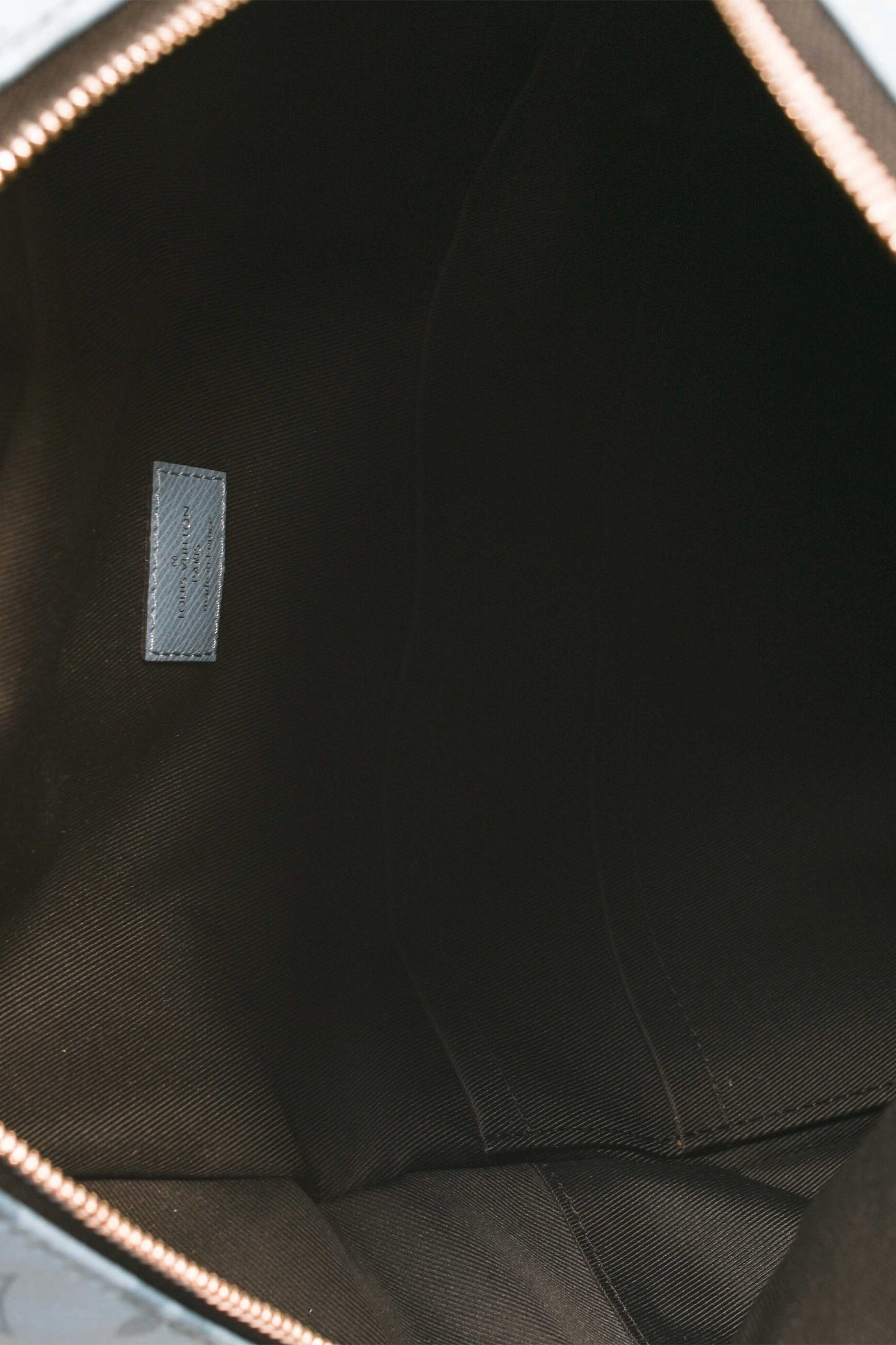 Louis Vuitton Blue Leather Monogram Discovery PM Backpack (As Is)