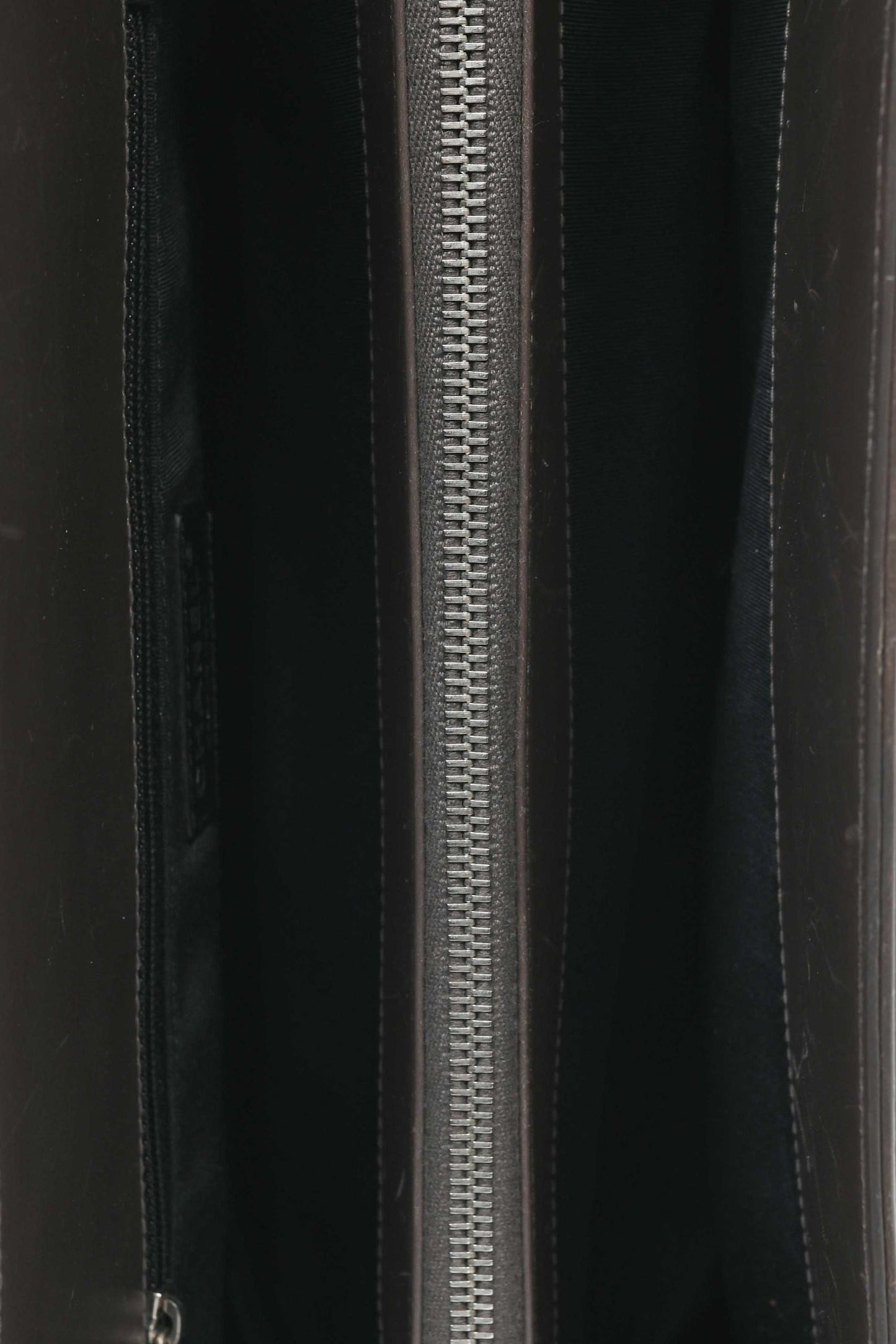 Pre-Loved Chanel™ 2011 Grey Leather Reverso Boy Bag (As Is)