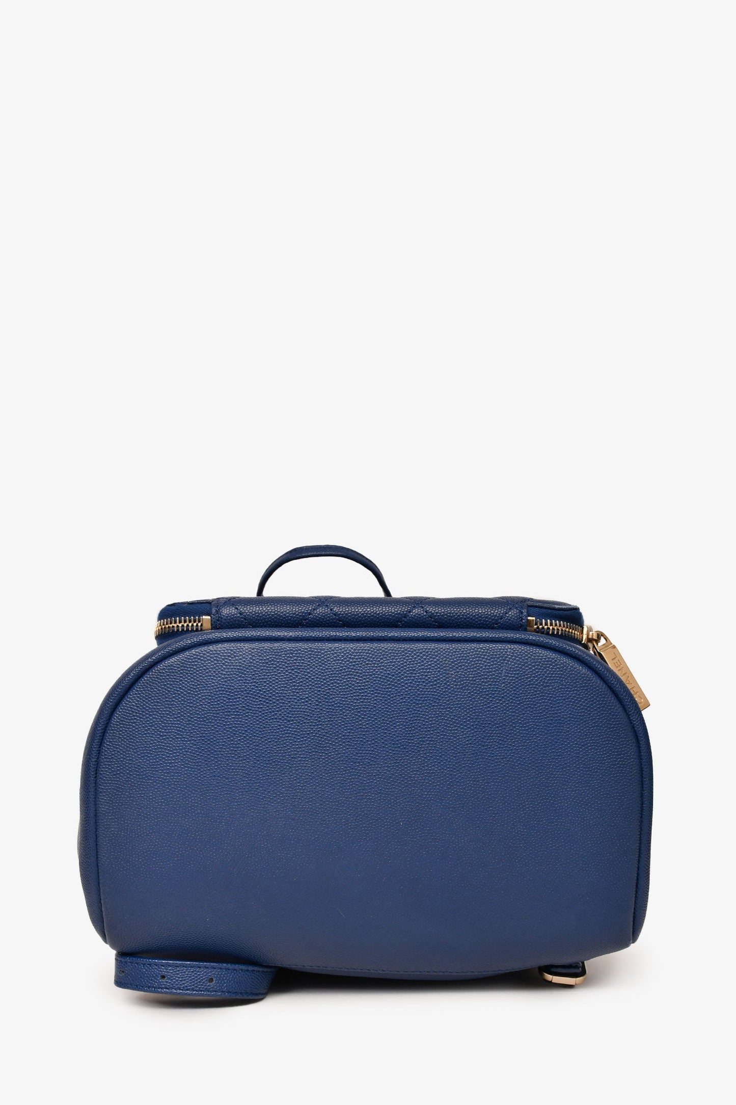 Pre-Loved Chanel™ 2017 Blue Caviar Leather Business Affinity GHW Backpack