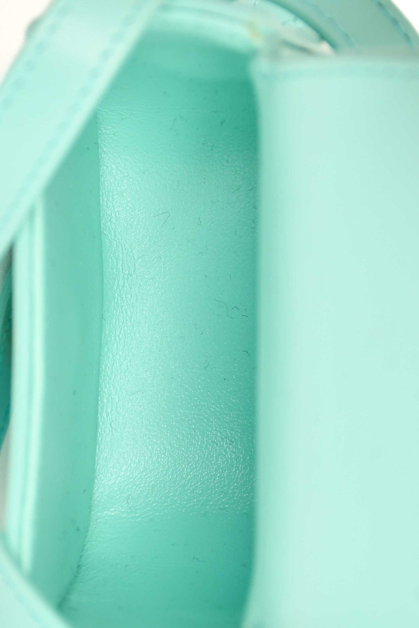 Celine 2021 Teal Leather Mini Claude Crossbody