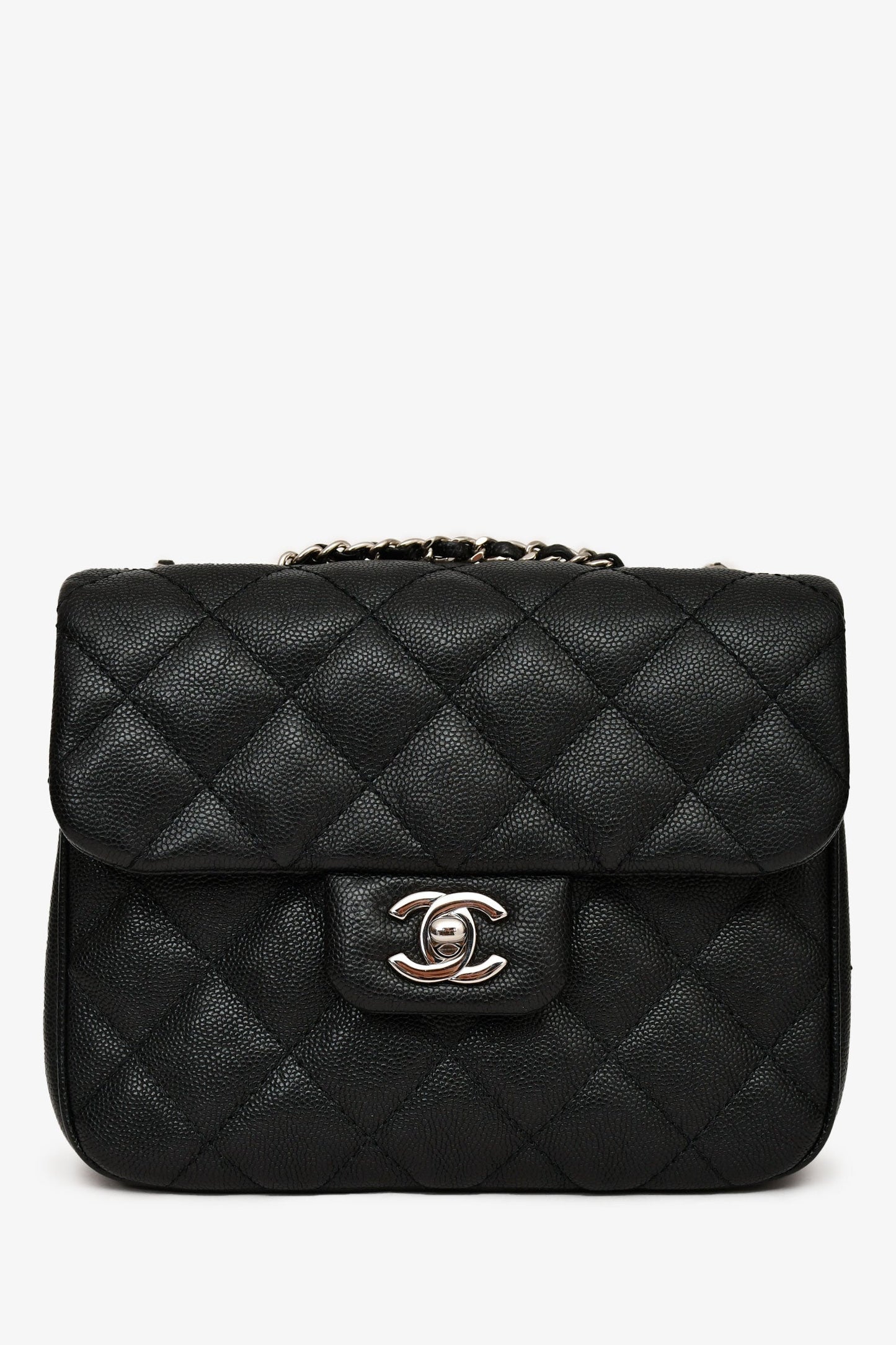 Pre-Loved Chanel™ 2018 Black Caviar Small Urban Companion Bag