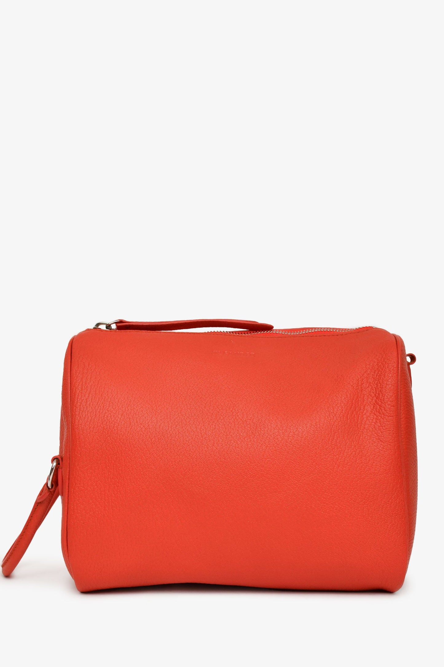 Jil Sander Orange Leather Crossbody