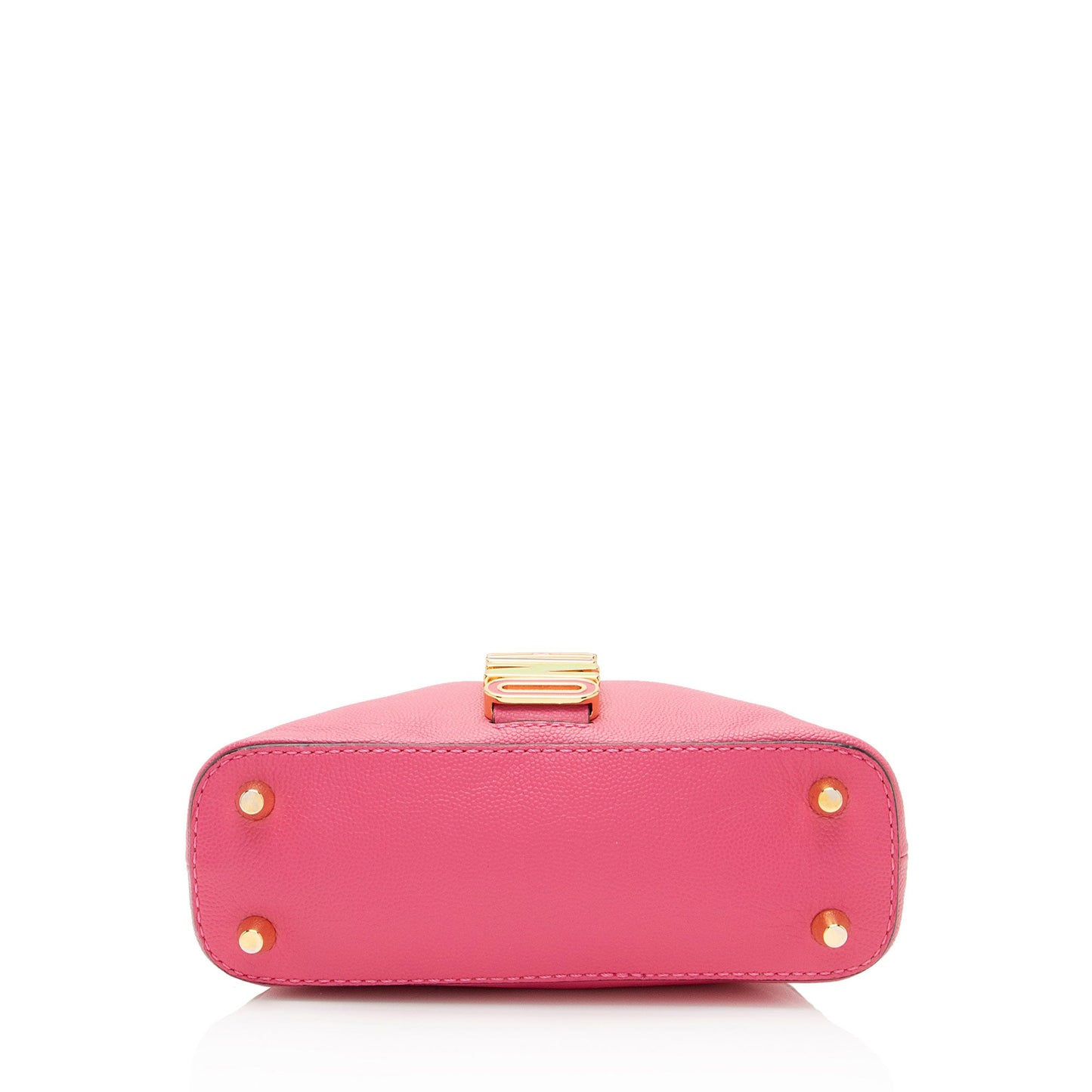 Moschino Leather Rainbow Letter Crossbody