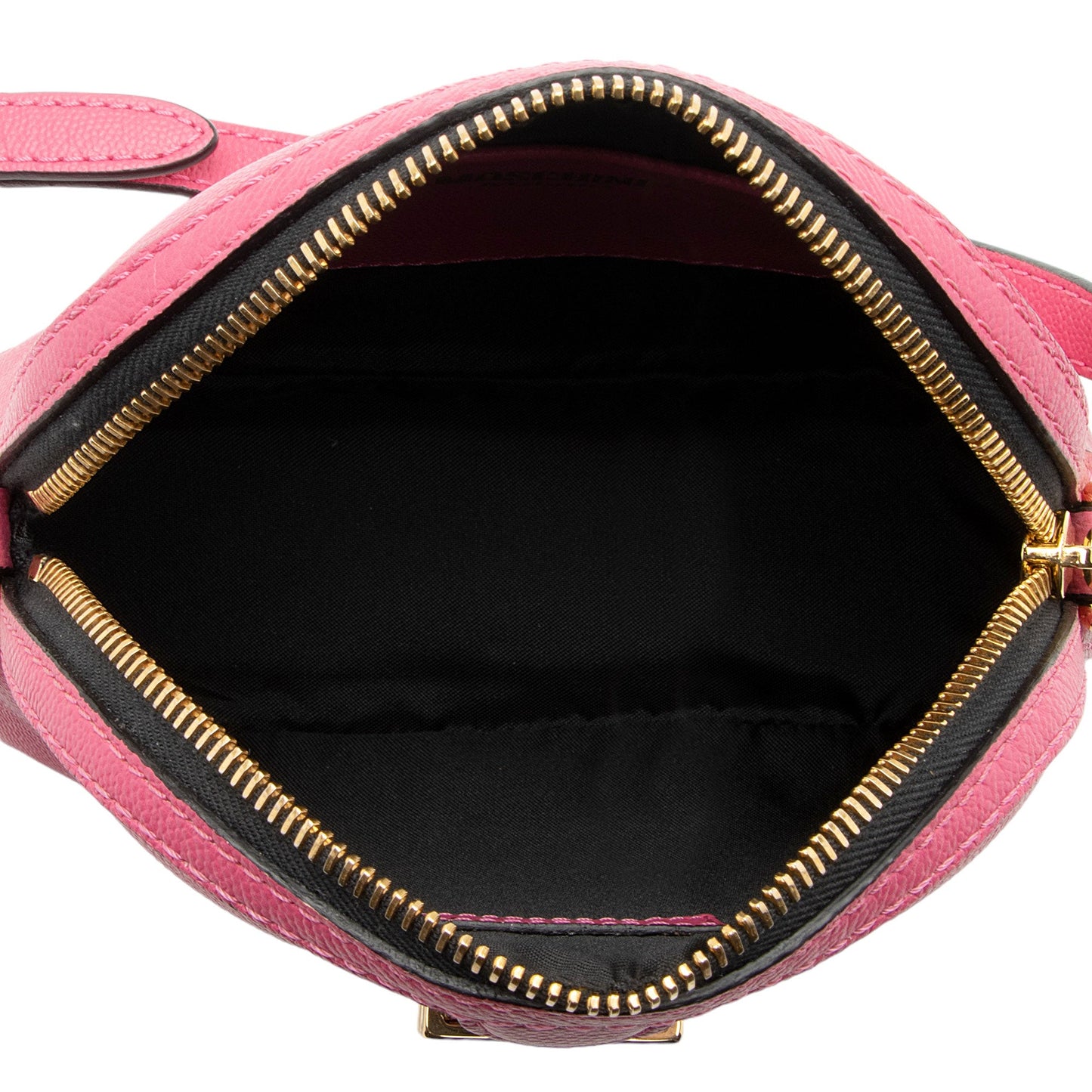 Moschino Leather Rainbow Letter Crossbody