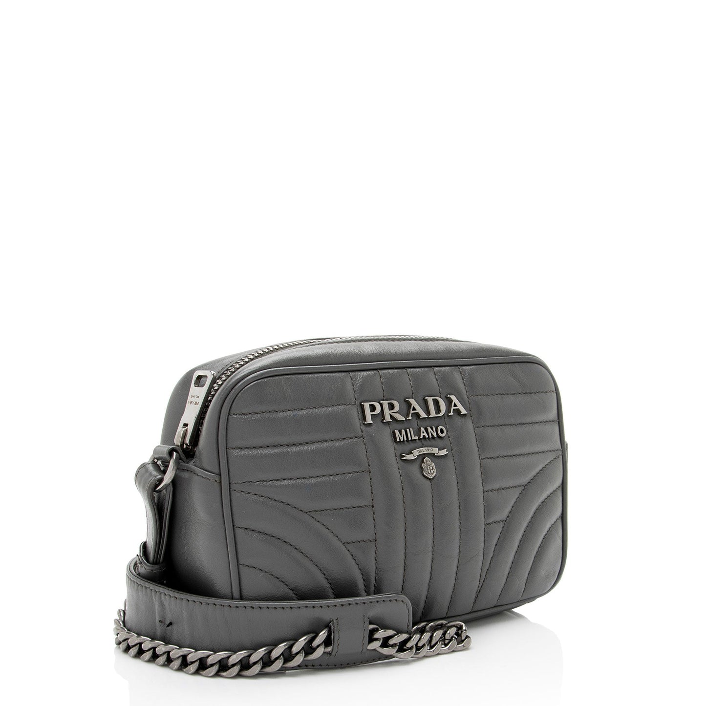 Prada Calfskin Diagramme Crossbody