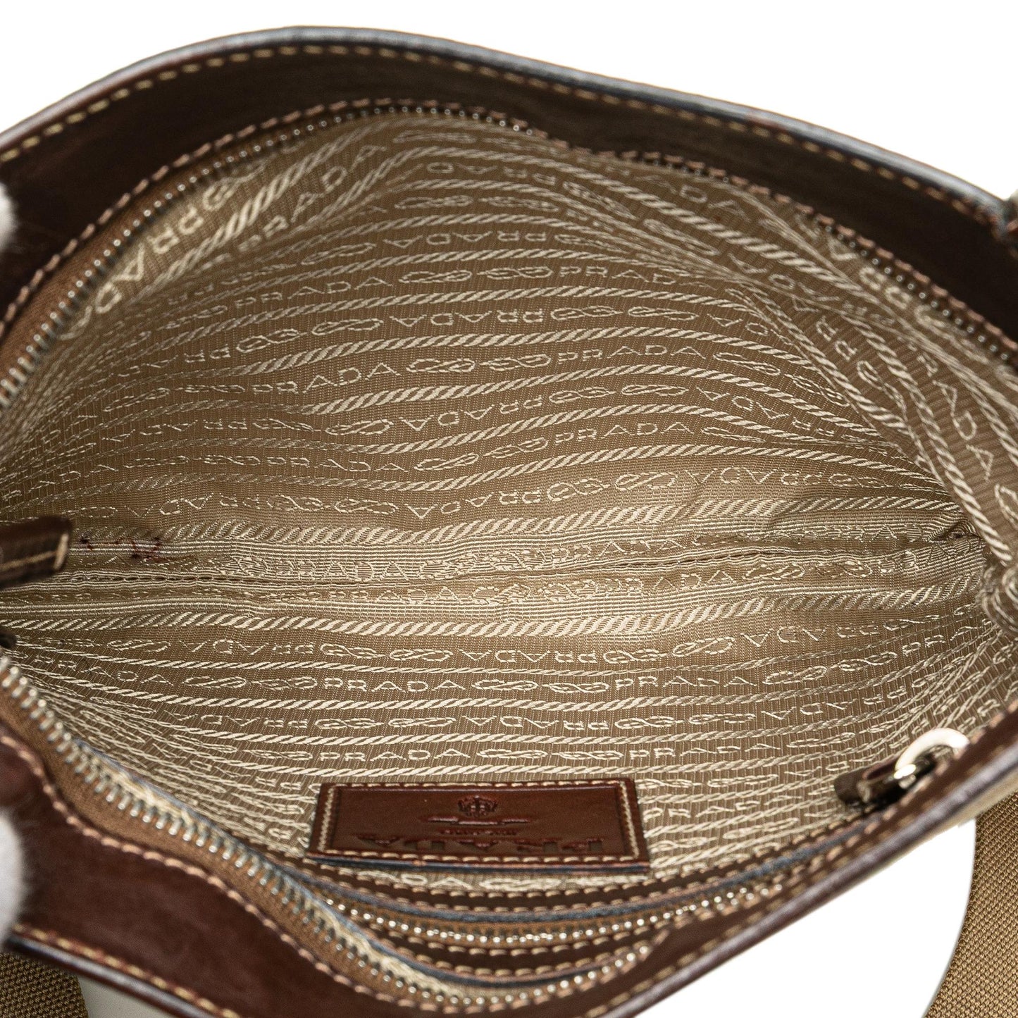 Prada Canvas Canapa Logo Crossbody