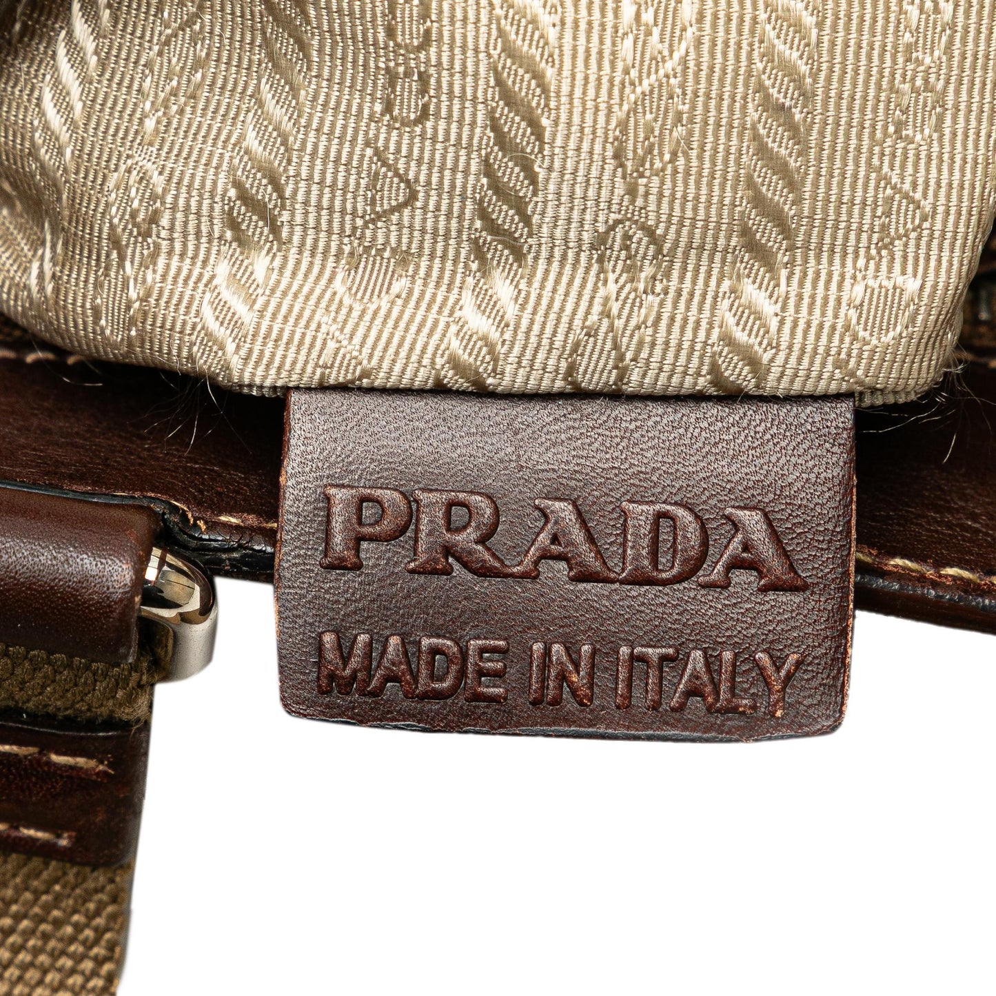 Prada Canvas Canapa Logo Crossbody