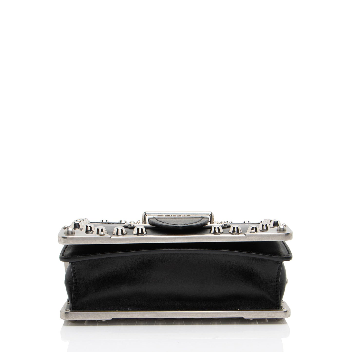 Prada Saffiano Calfskin Studded Cahier Crossbody (SHF-Cf2bbw)