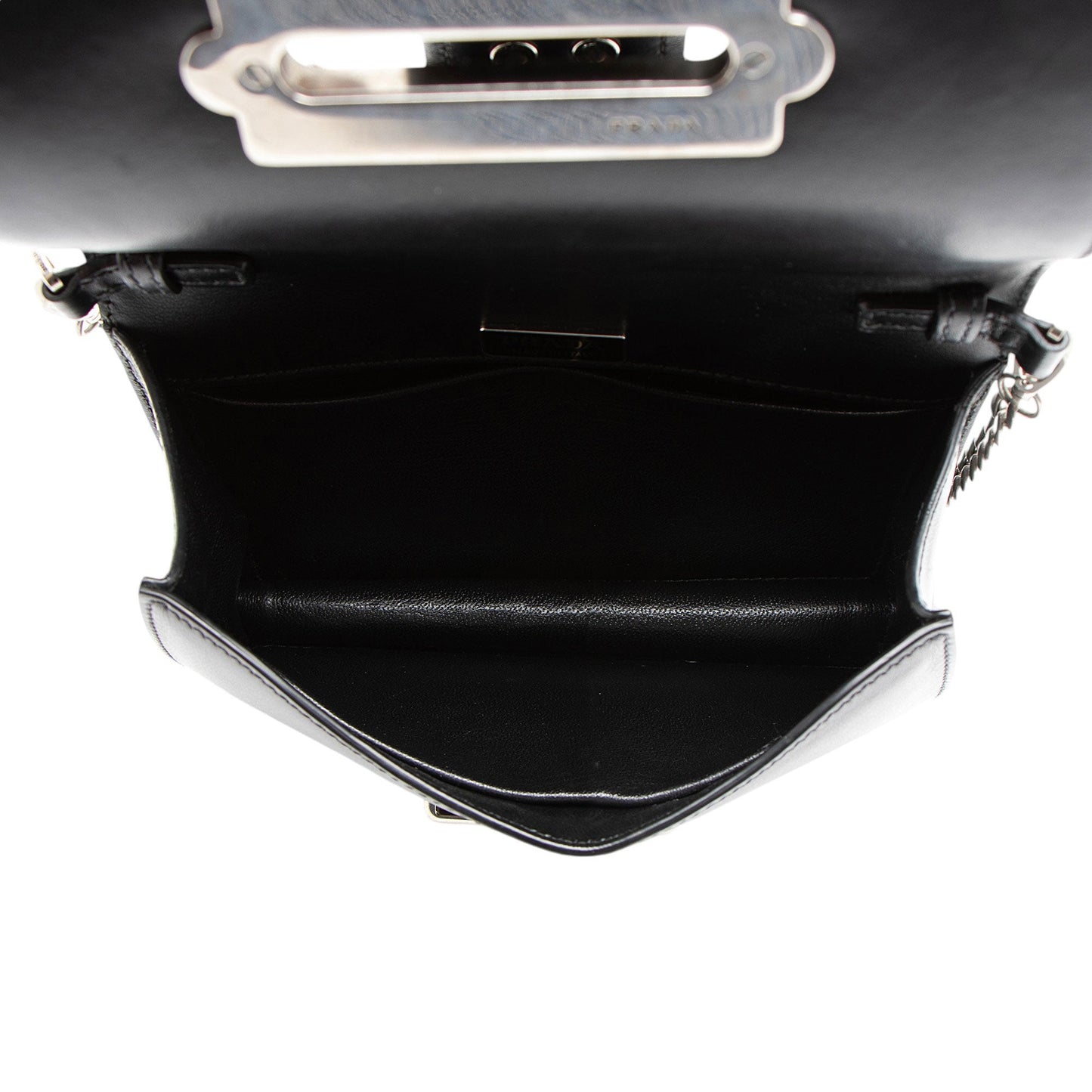 Prada Saffiano Calfskin Studded Cahier Crossbody (SHF-Cf2bbw)