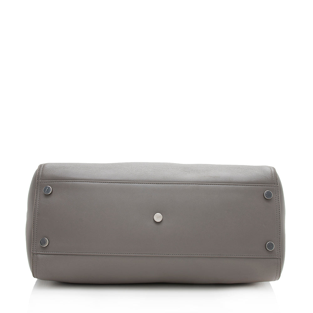 Saint Laurent Calfskin Amber Medium Tote (SHF-12534)