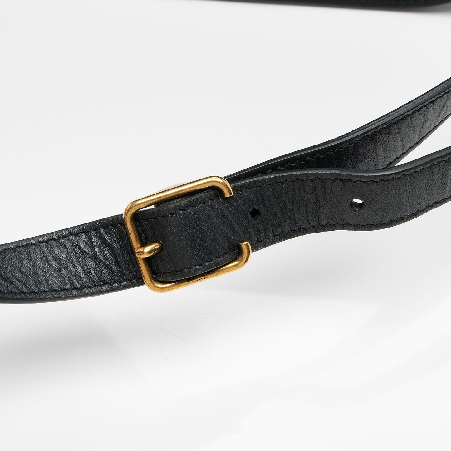 Saint Laurent Calfskin Betty Messenger (SHF-iBdBTn)