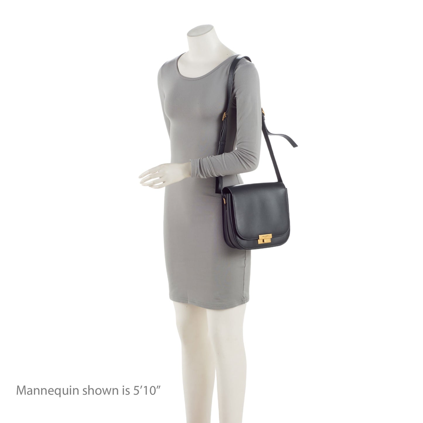 Saint Laurent Calfskin Betty Messenger (SHF-iBdBTn)