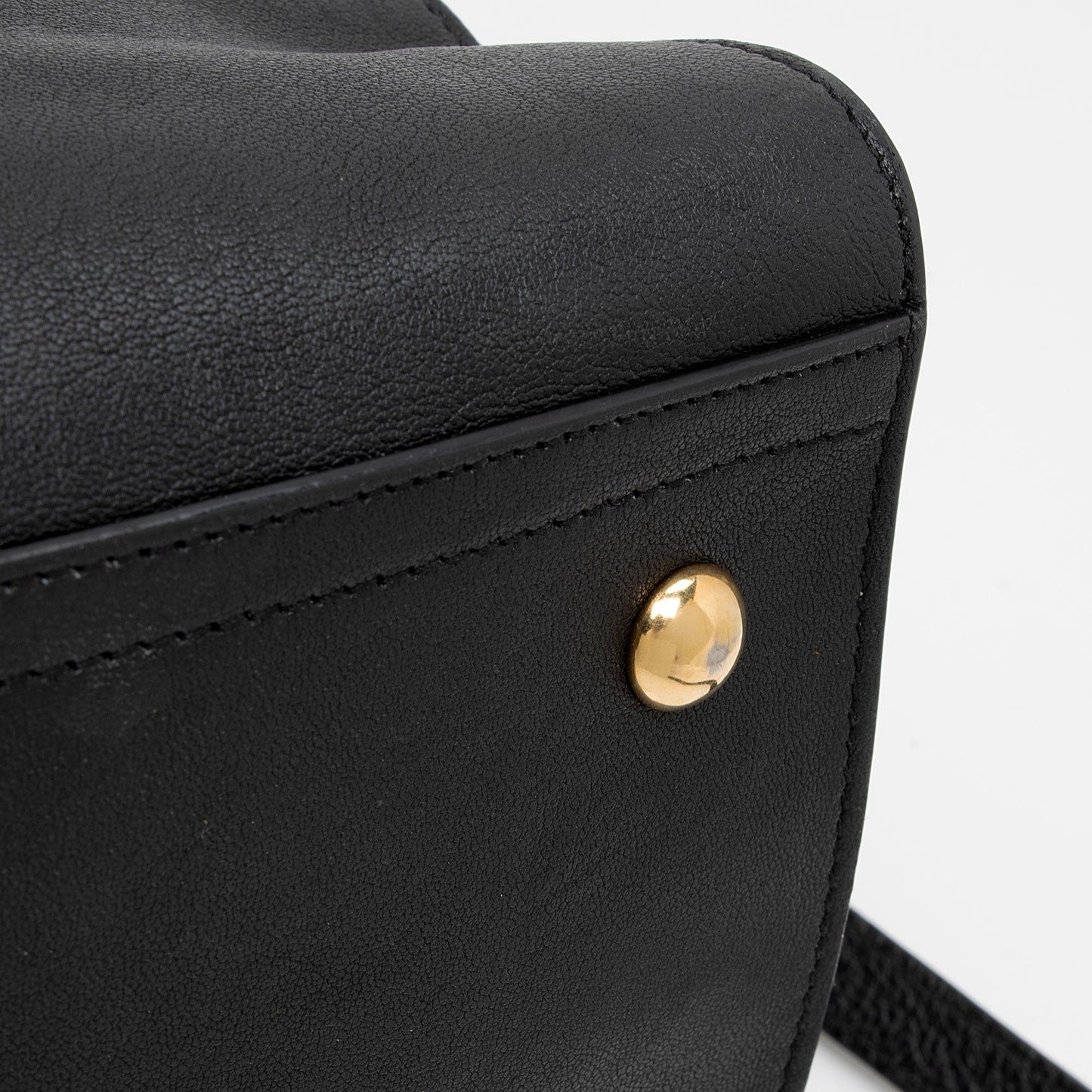 Saint Laurent Calfskin Cabas Chyc Small Tote (SHF-ntqfXK)